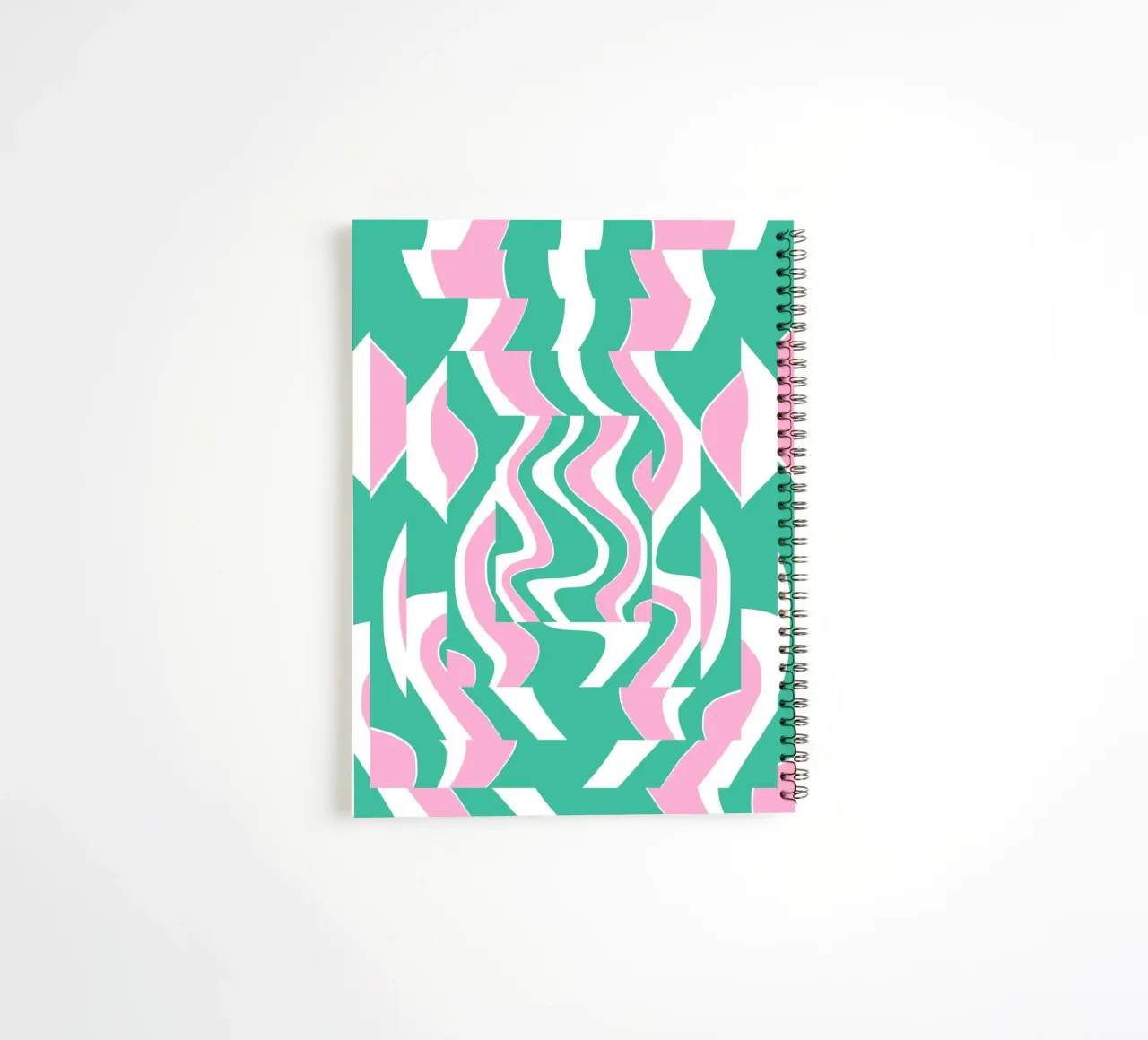 Bizarre Pattern 02 spiral notebook by Little Dean