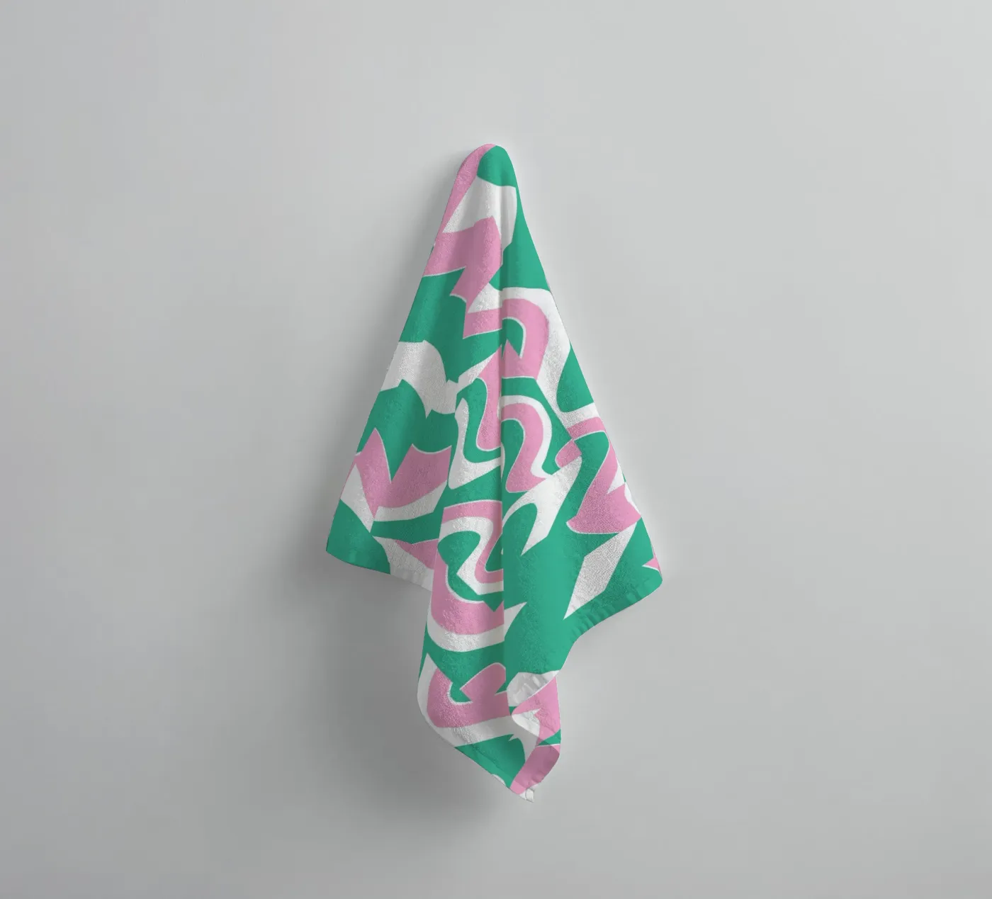 Bizarre Pattern 02 towel by Little Dean