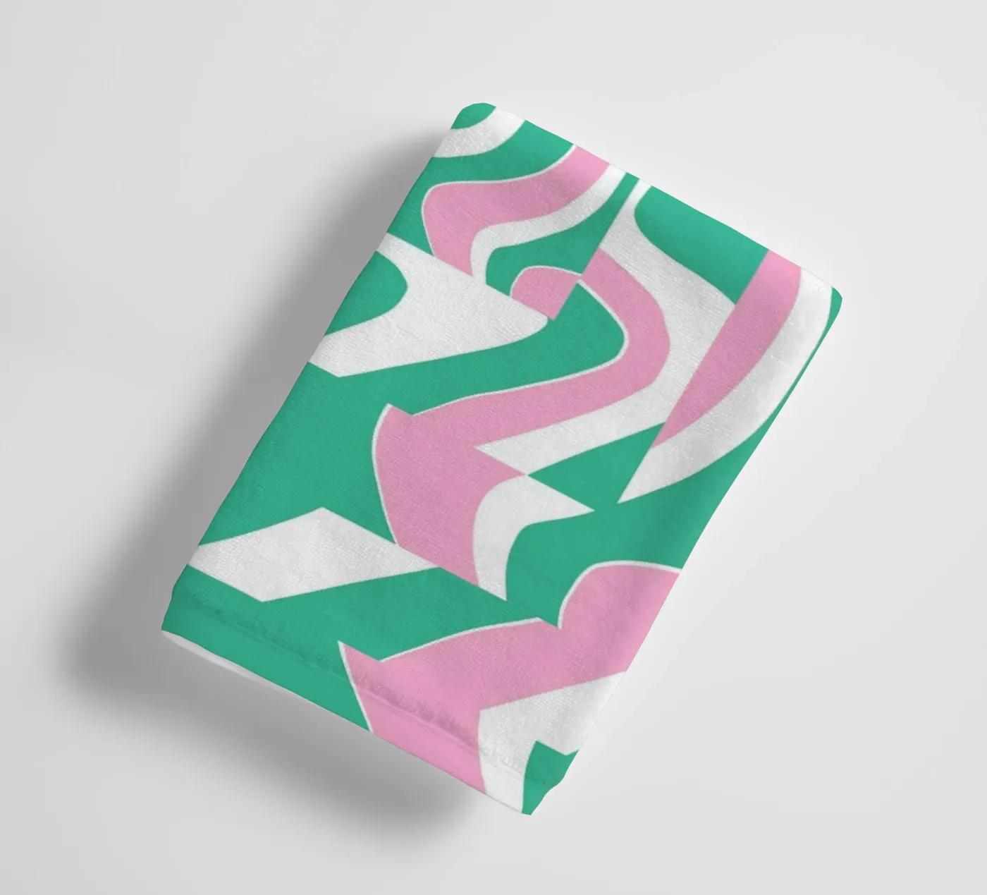 Bizarre Pattern 02 towel by Little Dean