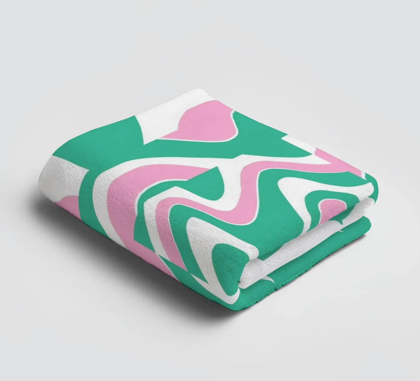 Bizarre Pattern 02 towel by Little Dean