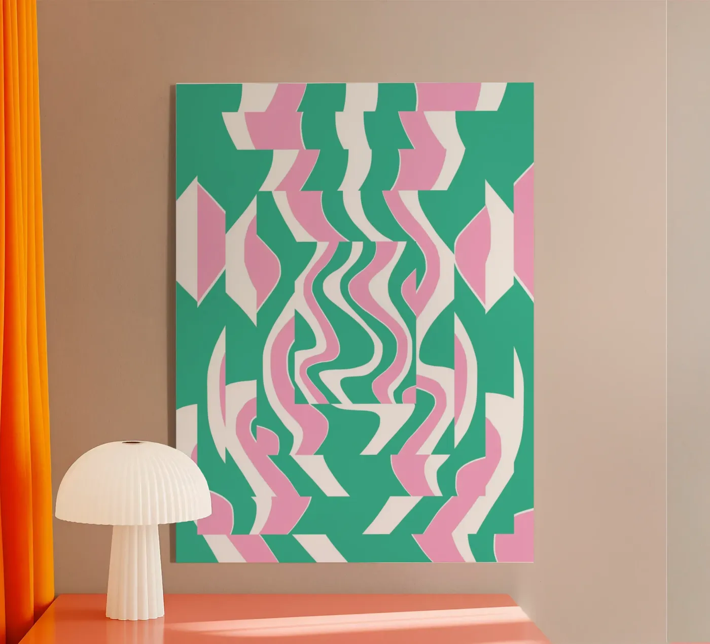 Pattern Bizarre 02 plexiglass da Little Dean