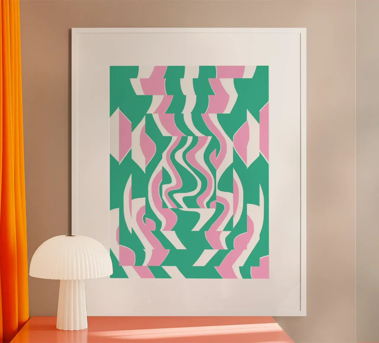 Bizarre Pattern 02 poster by Little Dean