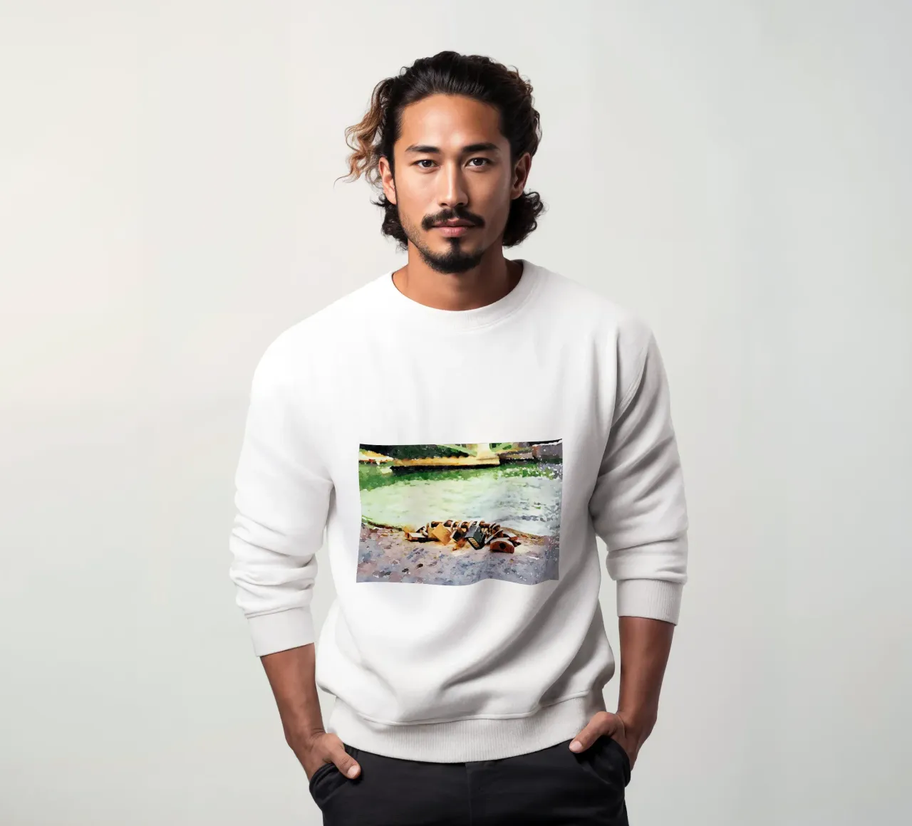 Lucchetti d'amore a Parigi felpa da Massimo Frascogna