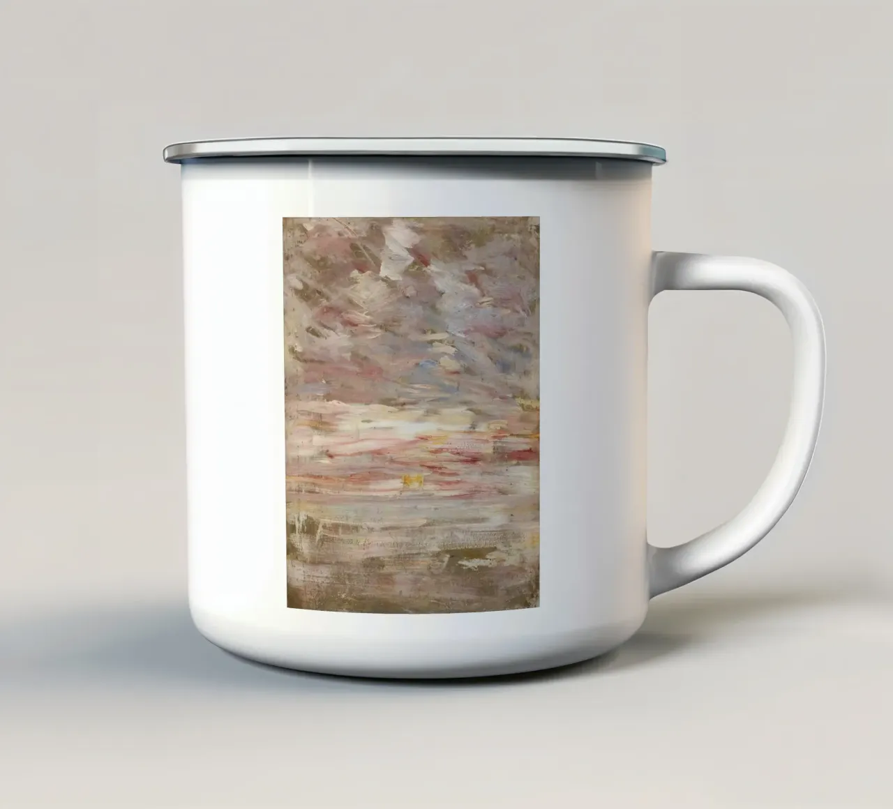 colorful gradient tazza in smalto da kichin