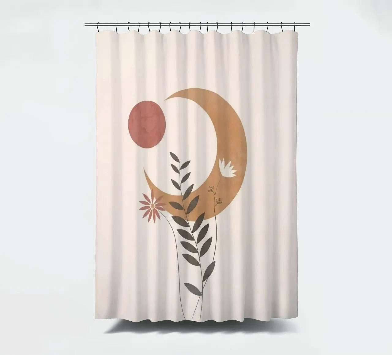 moon and branch tenda da doccia da carsa