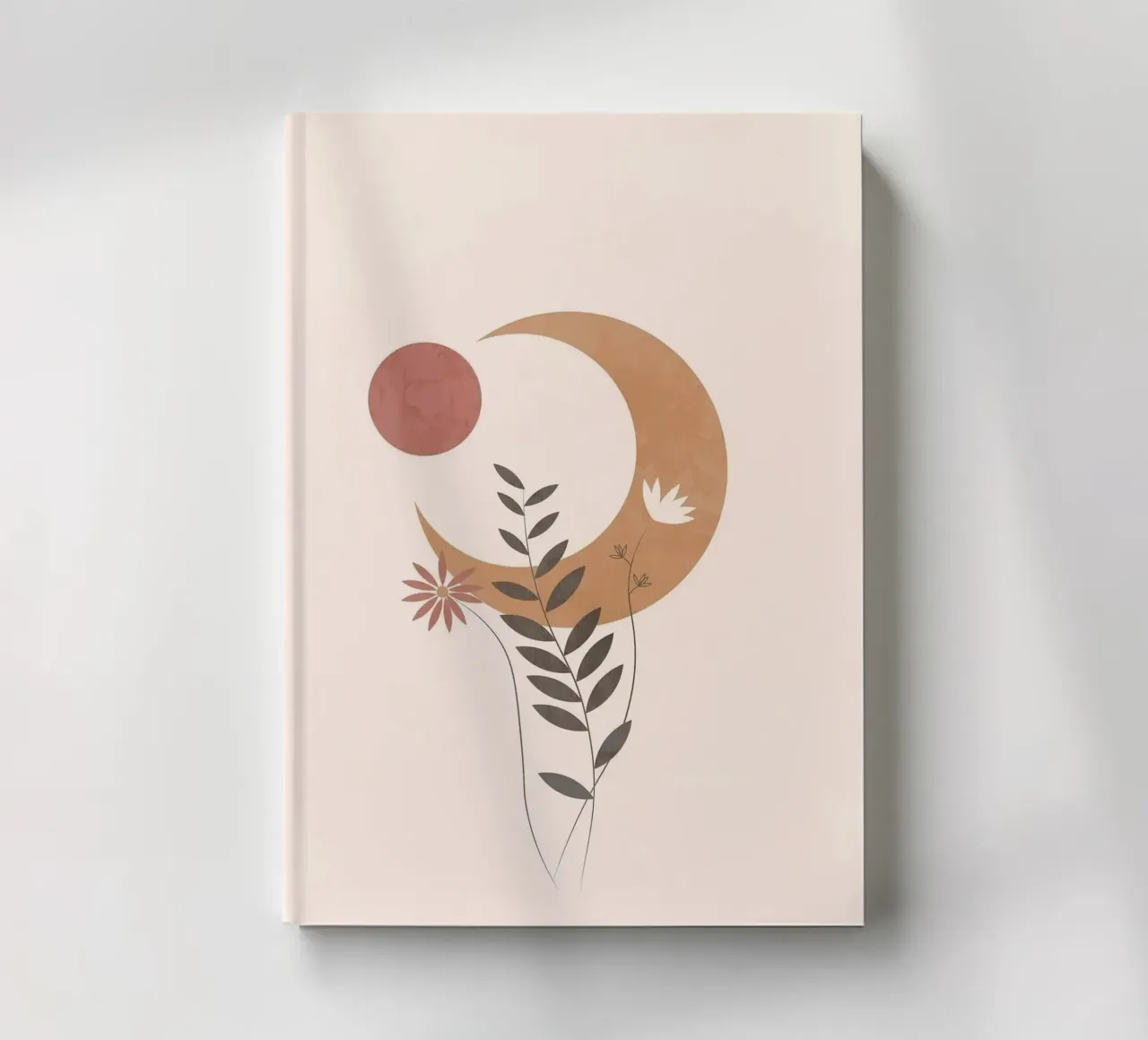 moon and branch notebook by carsa