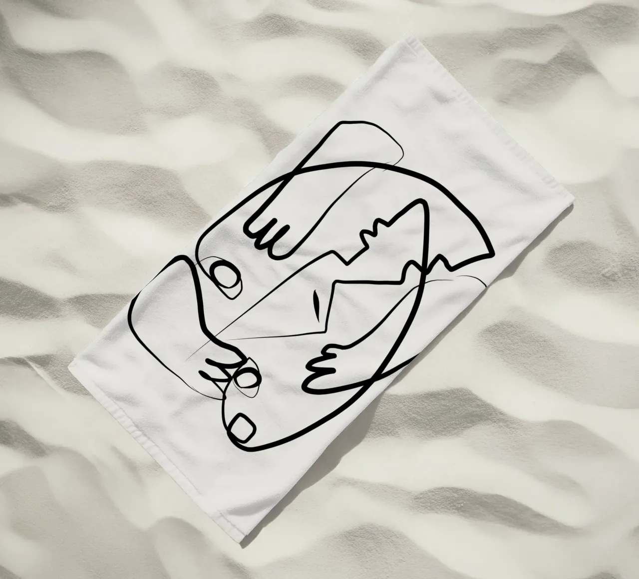 Carezza telo mare da Little Dean