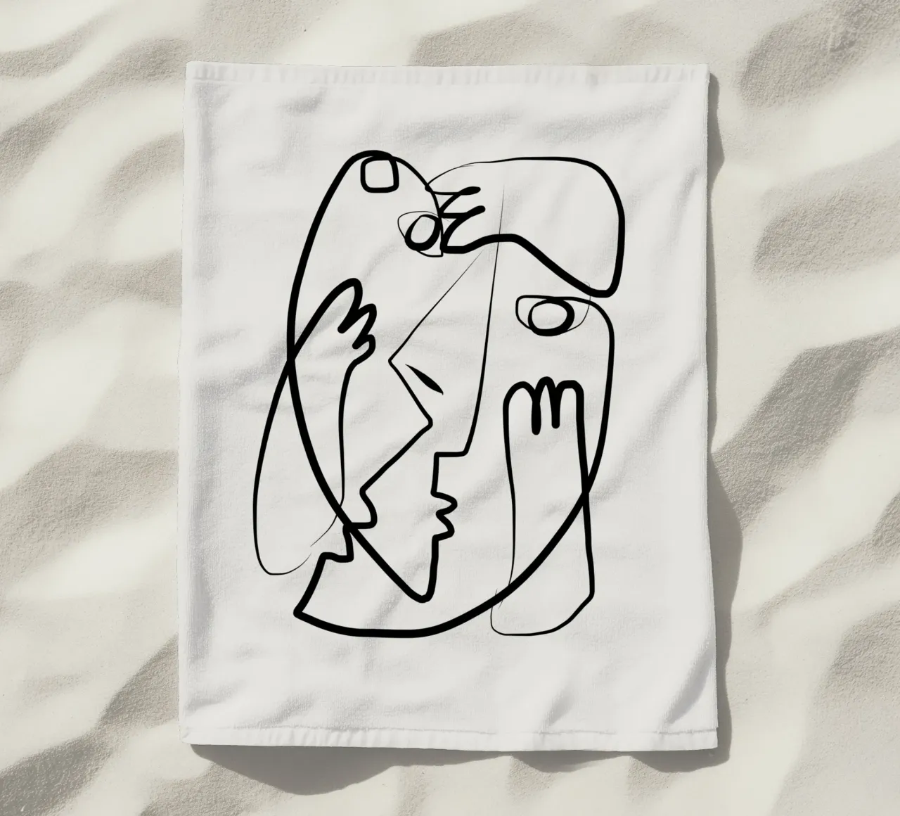 Carezza telo mare da Little Dean