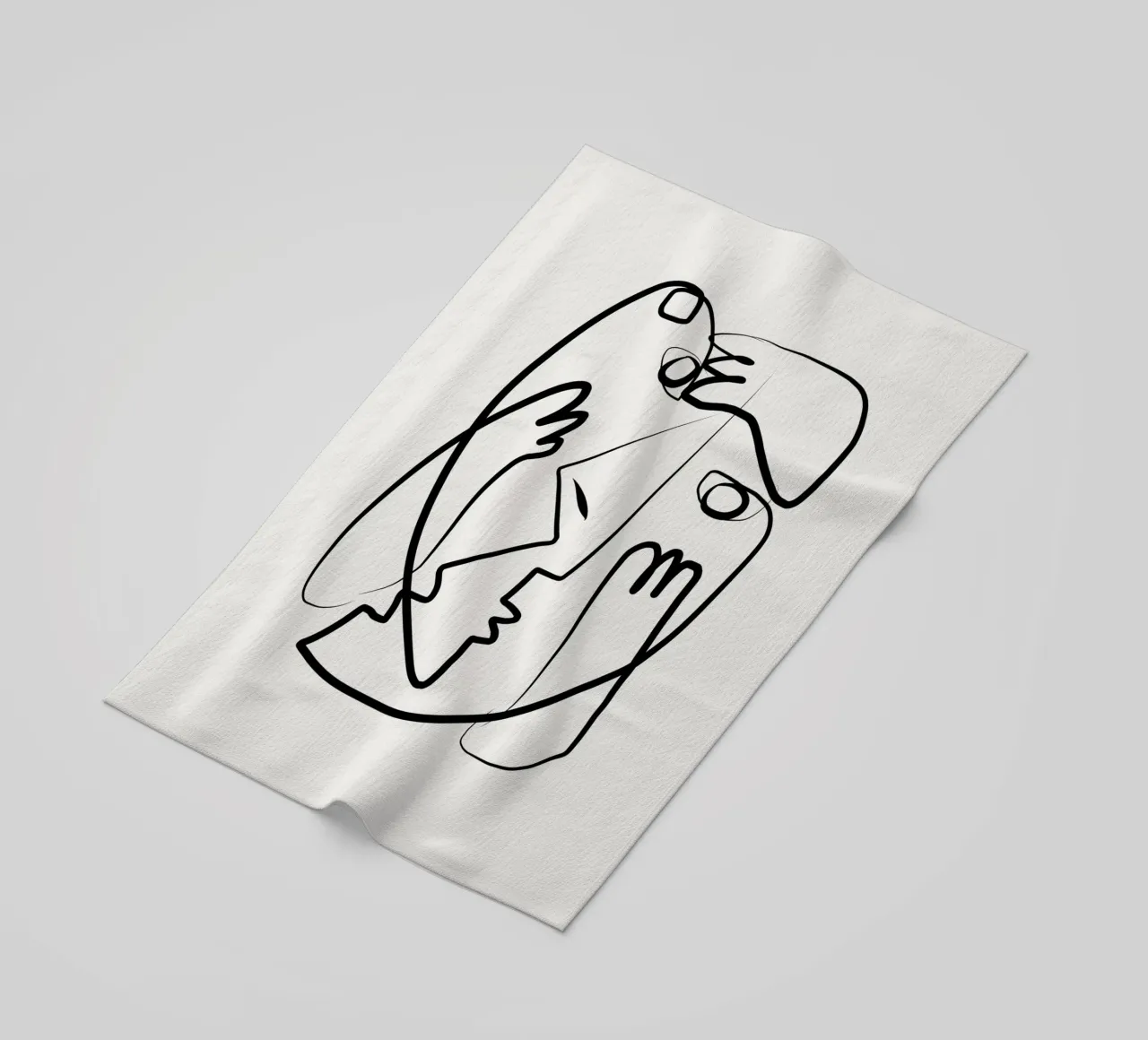 Carezza telo mare da Little Dean