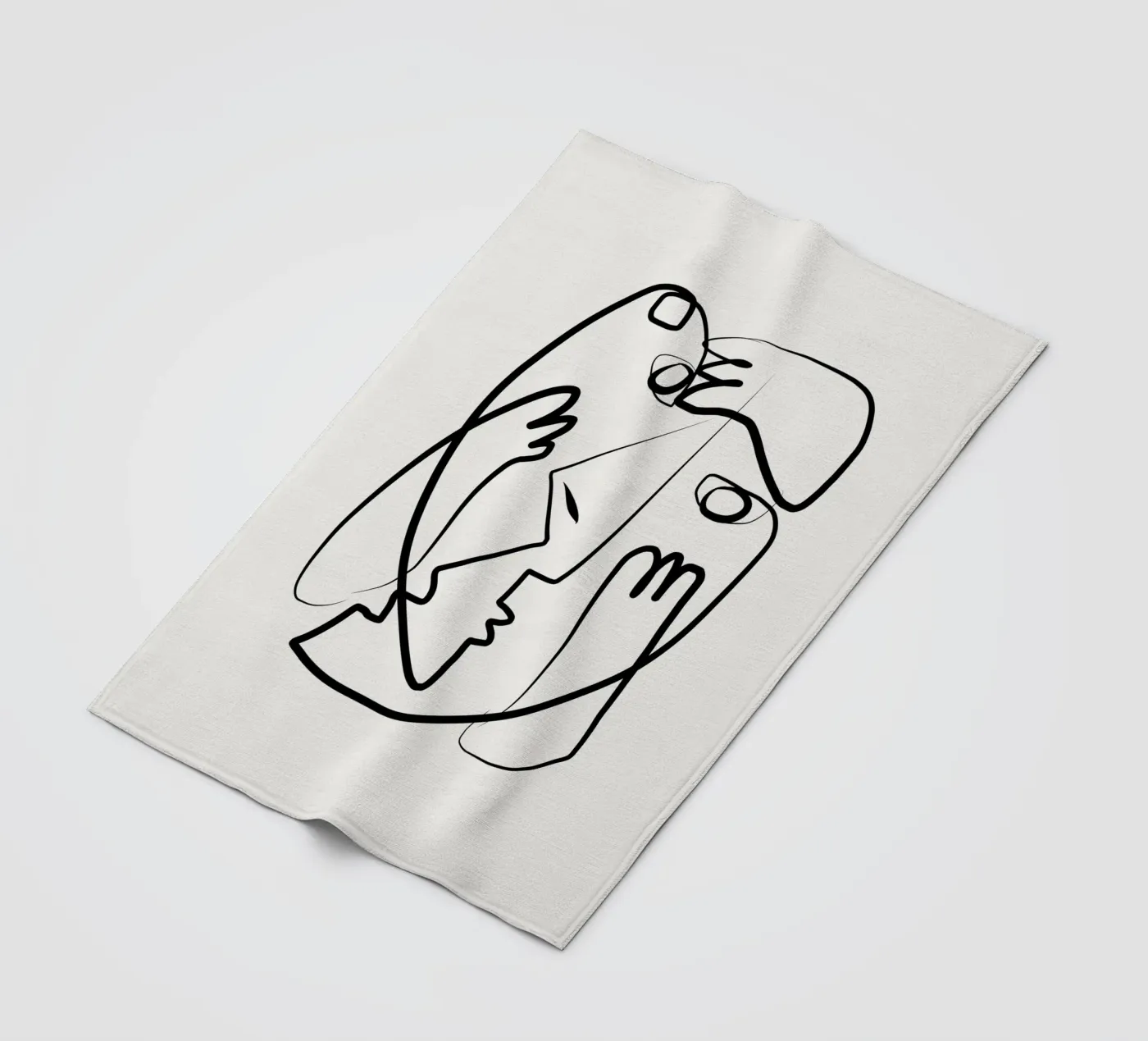 Carezza coperta in pile da Little Dean