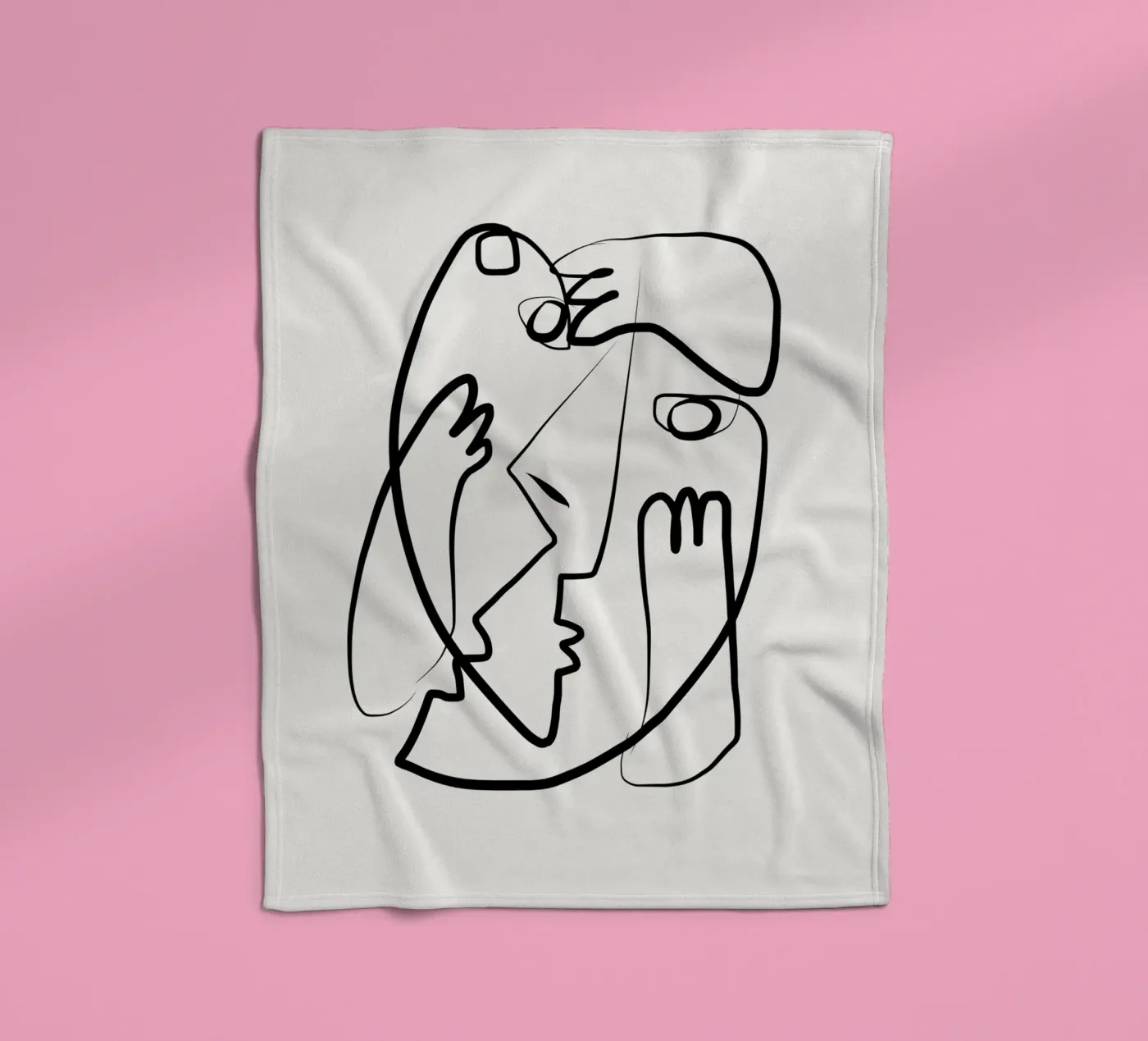 Carezza coperta in pile da Little Dean