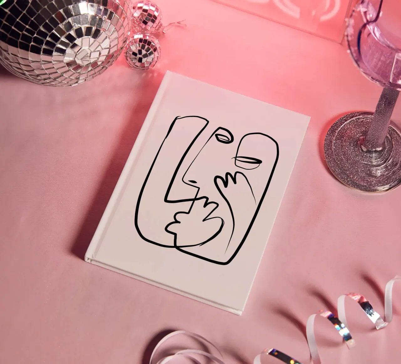 Pinching Pimple notebook by Little Dean