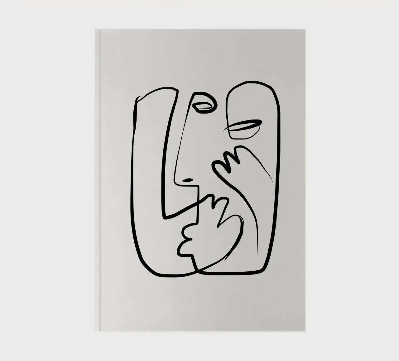 Pinching Pimple notebook by Little Dean