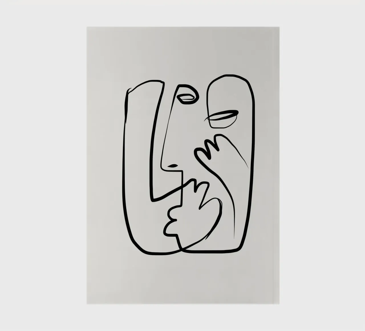 Pinching Pimple notebook by Little Dean