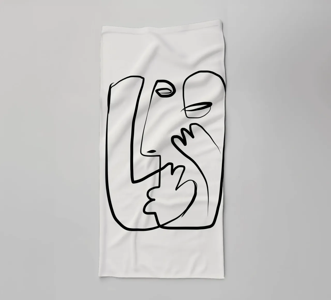 Pinching Pimple towel by Little Dean