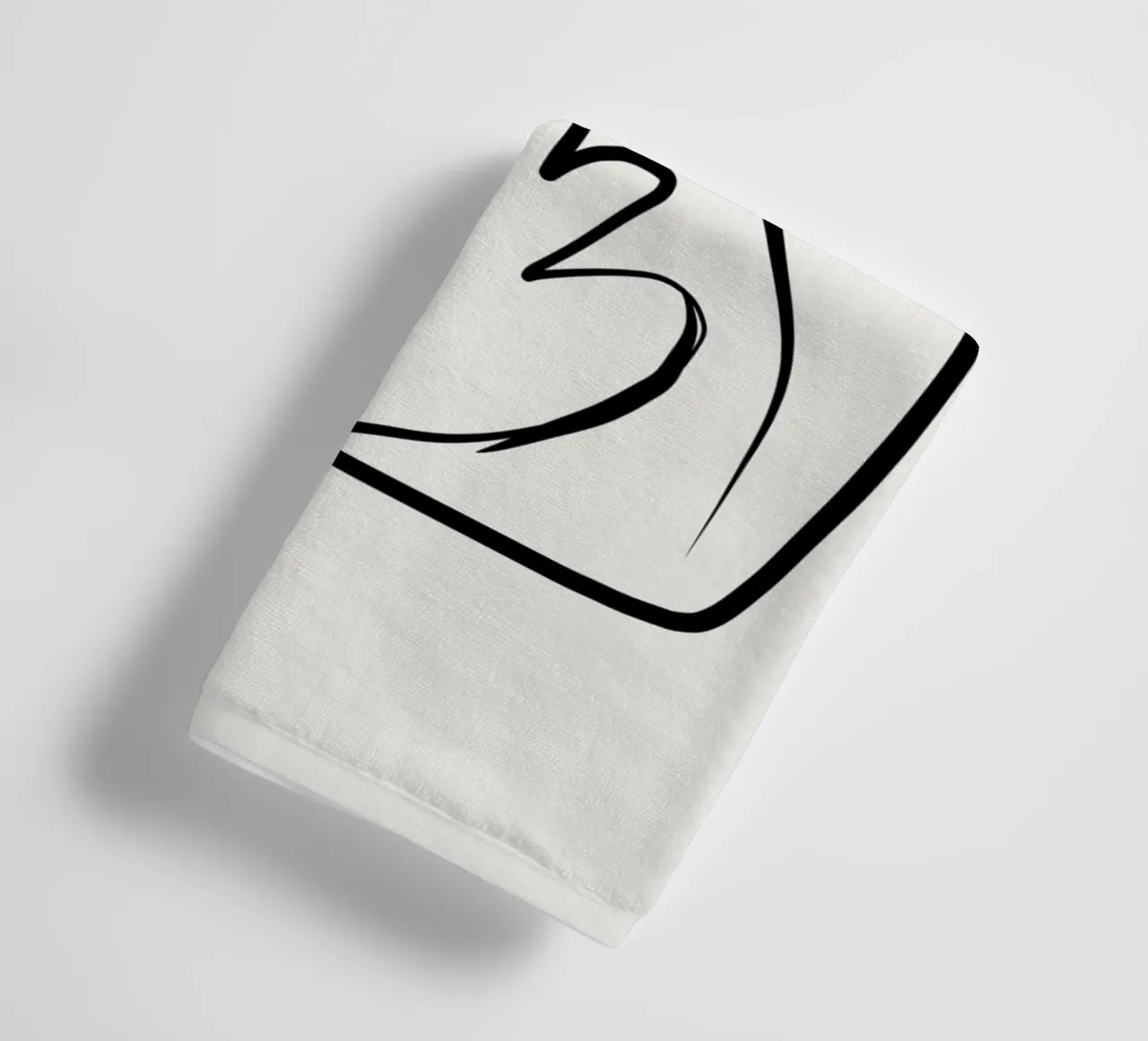 Pinching Pimple towel by Little Dean