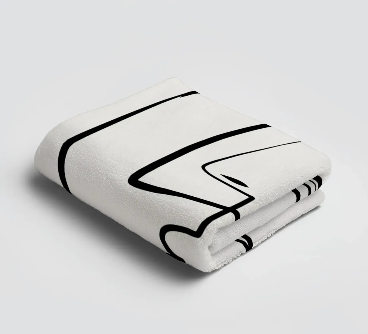 Pinching Pimple towel by Little Dean