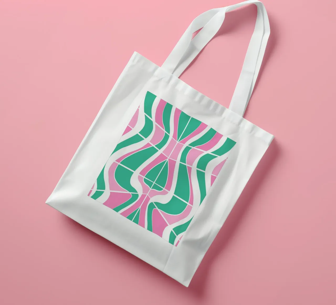 Pattern Bizarre 03 borsa in juta da Little Dean
