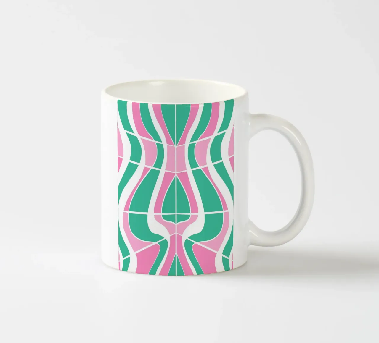 Pattern Bizarre 03 tazza in ceramica da Little Dean