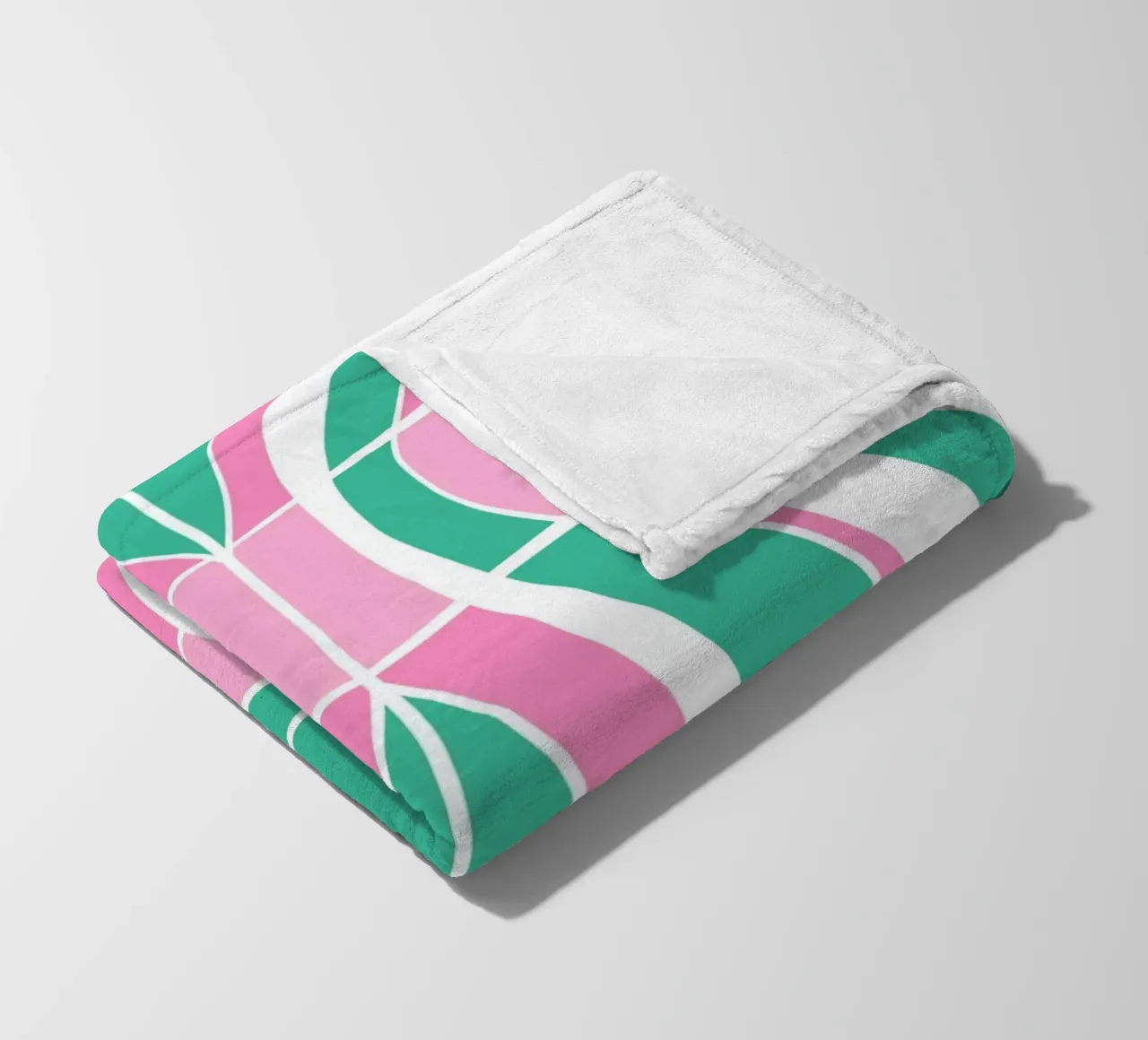 Bizarre Pattern 03 fleecedeken van Little Dean