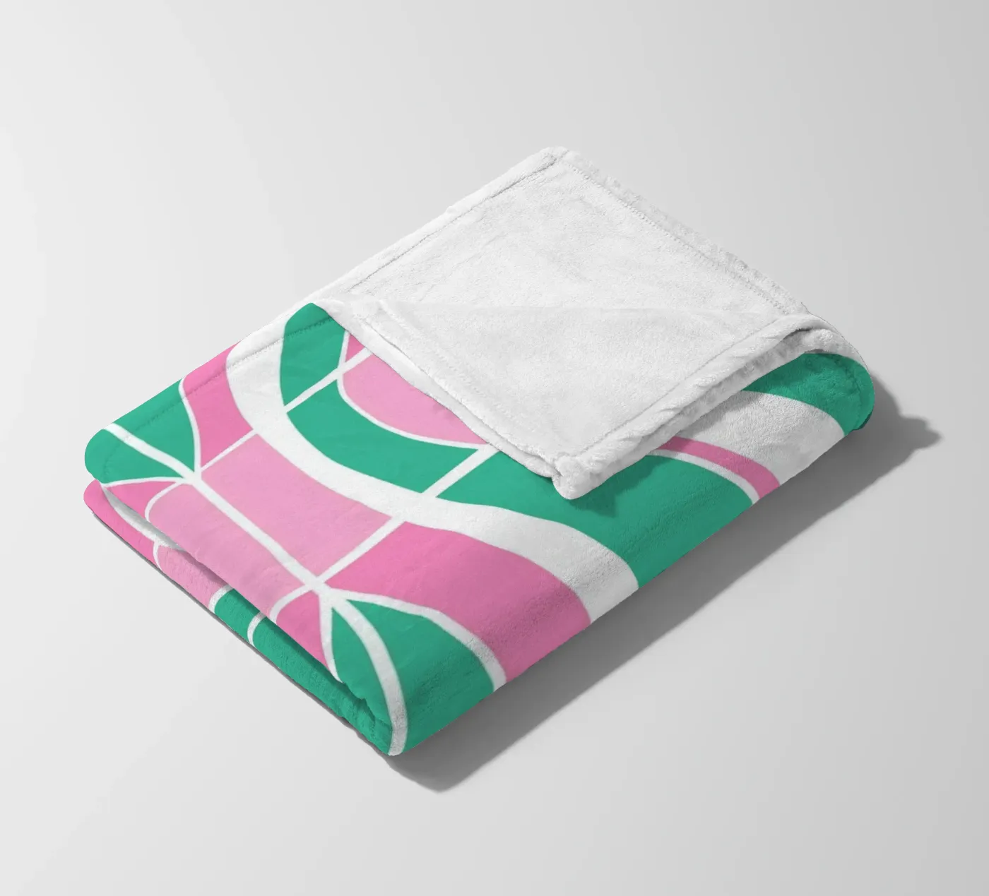 Pattern Bizarre 03 coperta in pile da Little Dean