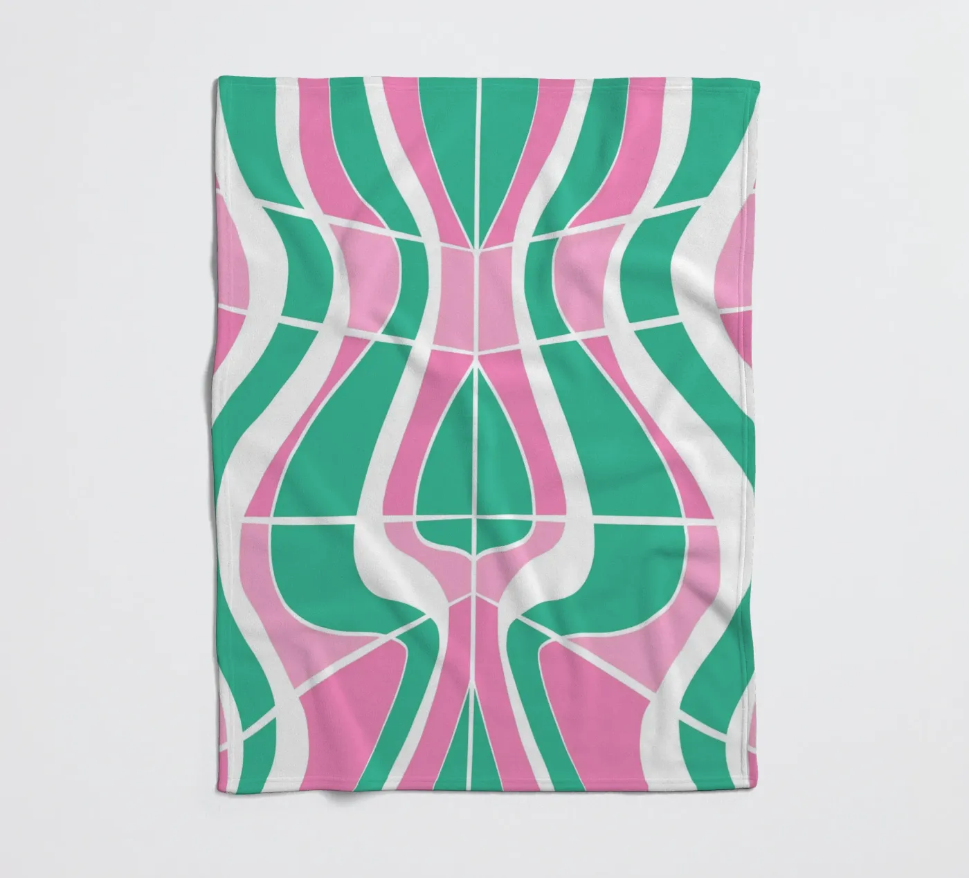 Pattern Bizarre 03 coperta in pile da Little Dean