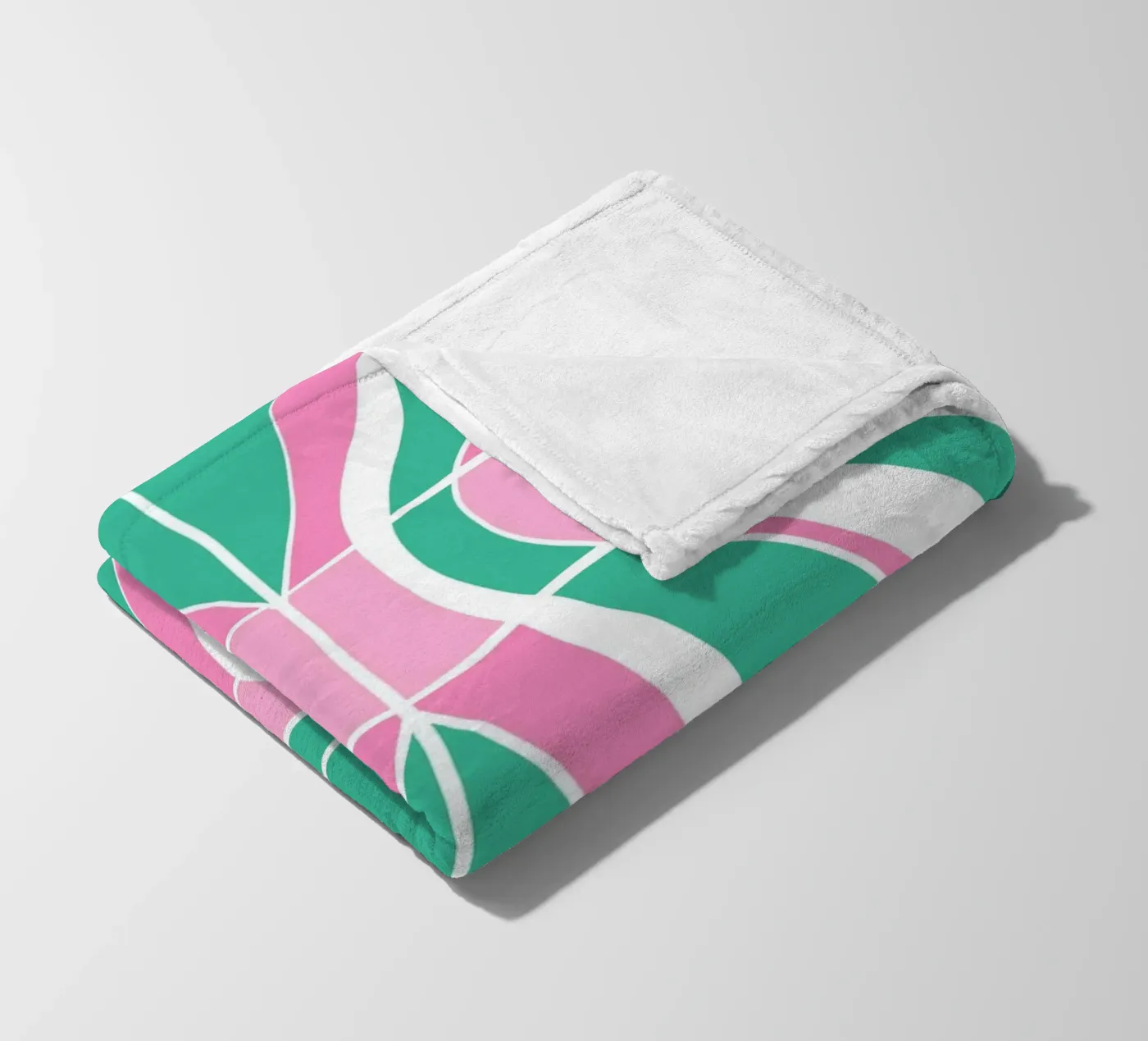 Pattern Bizarre 03 coperta in pile da Little Dean