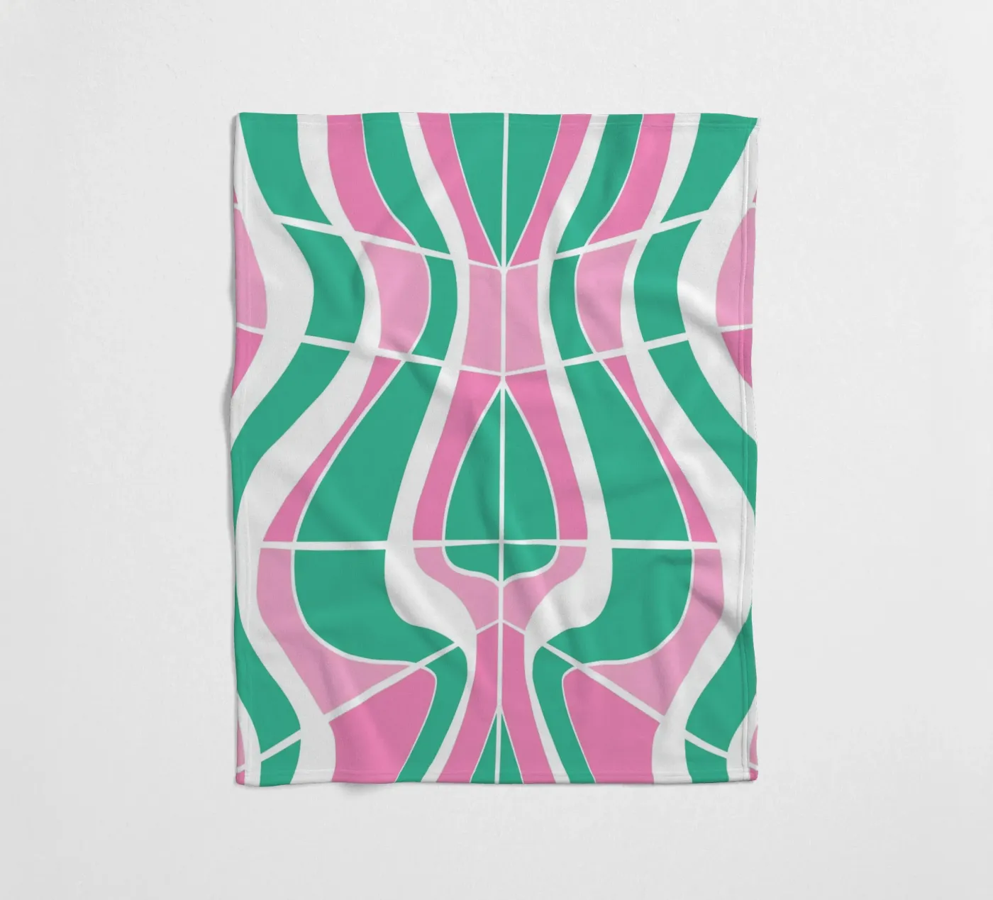 Pattern Bizarre 03 coperta in pile da Little Dean