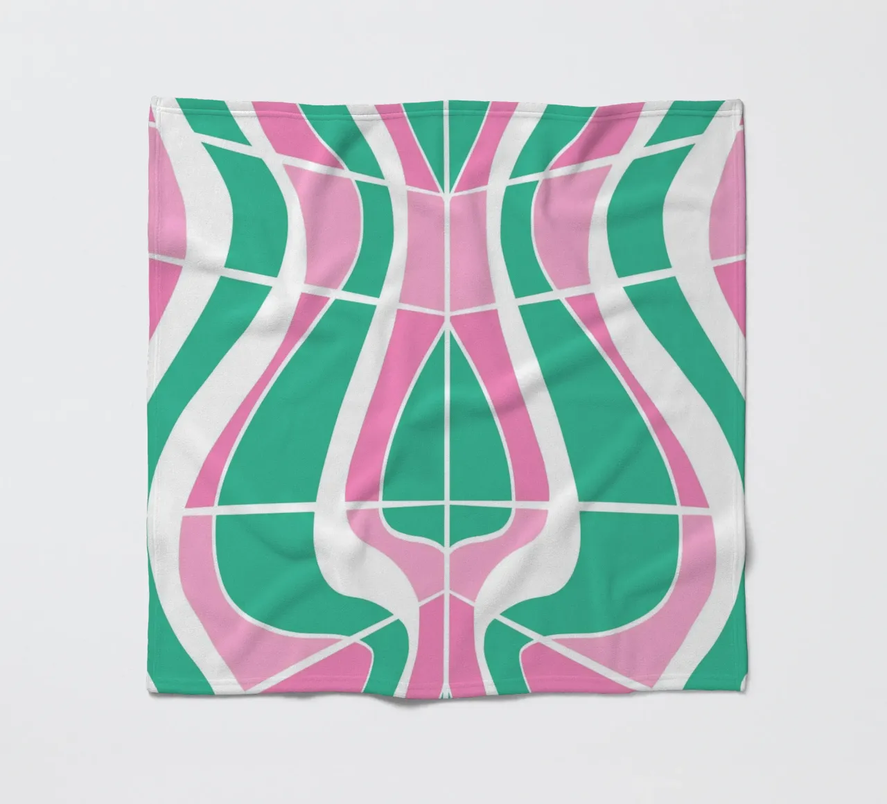 Bizarre Pattern 03 fleecedeken van Little Dean