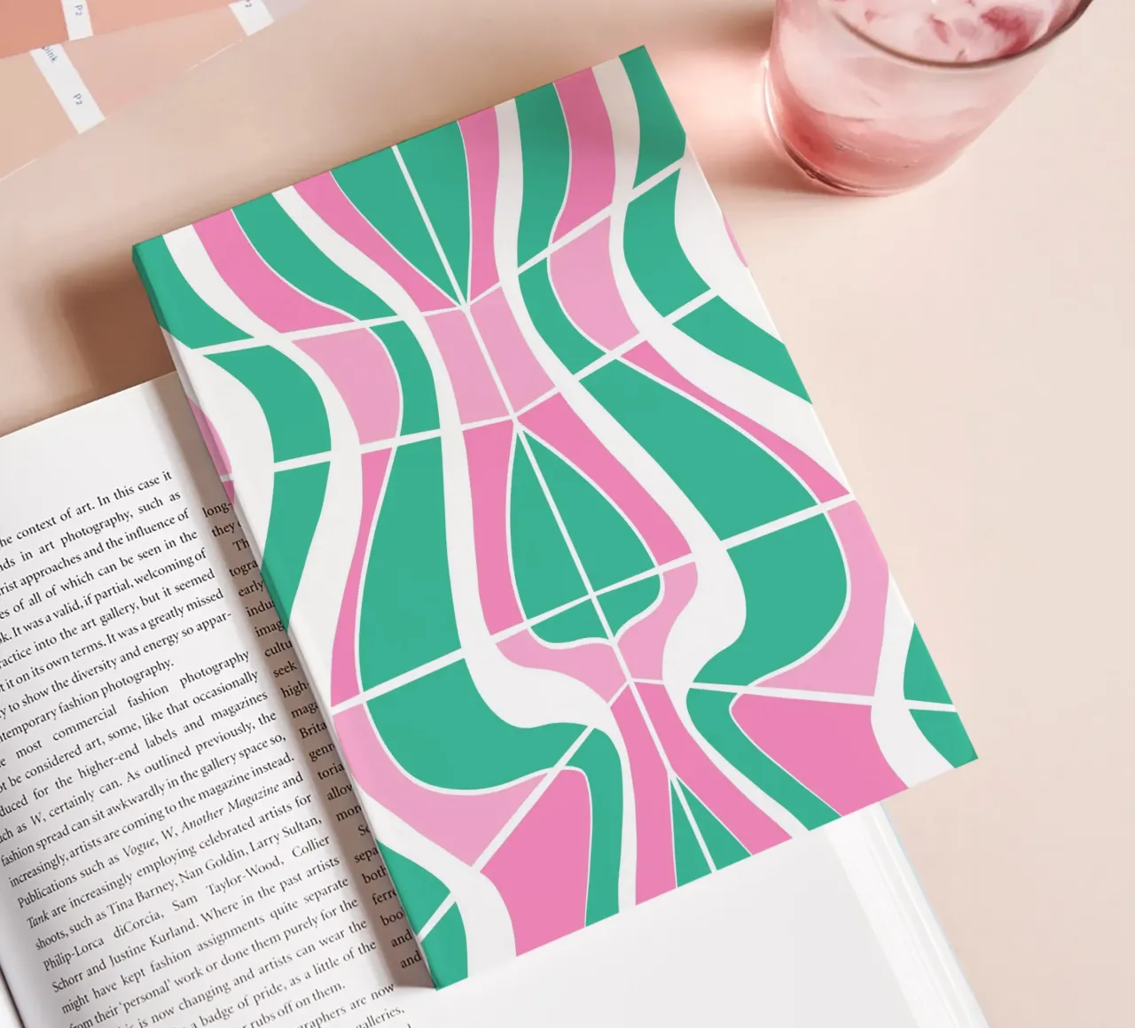 Bizarre Pattern 03 notebook by Little Dean