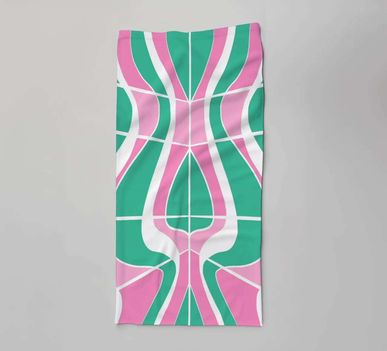 Bizarre Pattern 03 towel by Little Dean