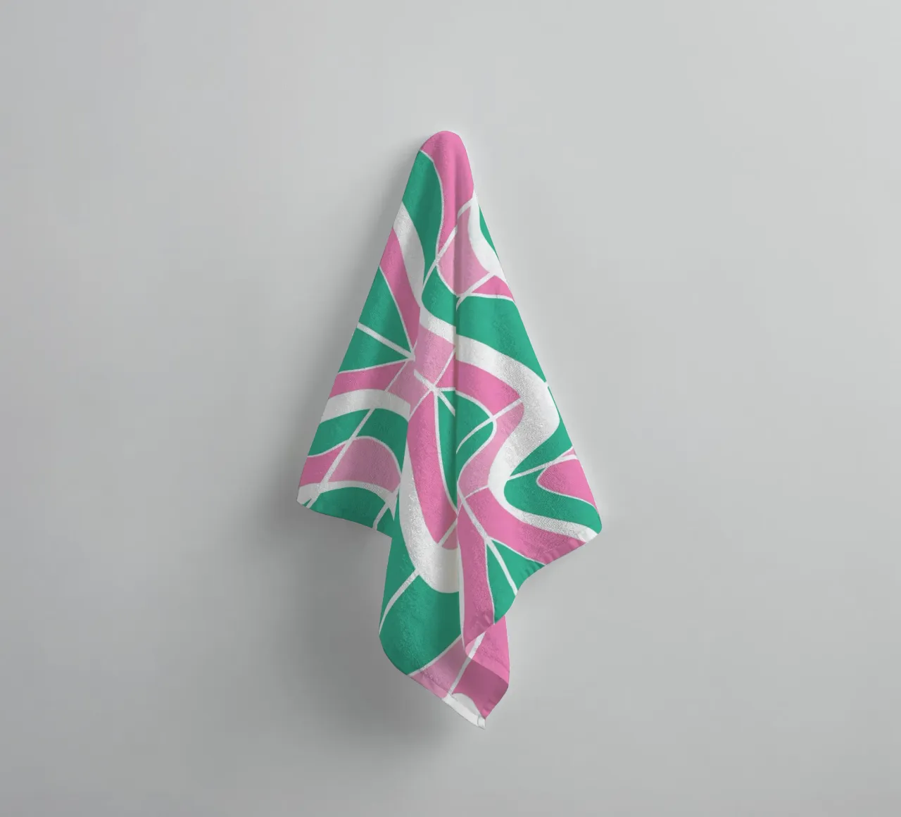 Bizarre Pattern 03 towel by Little Dean