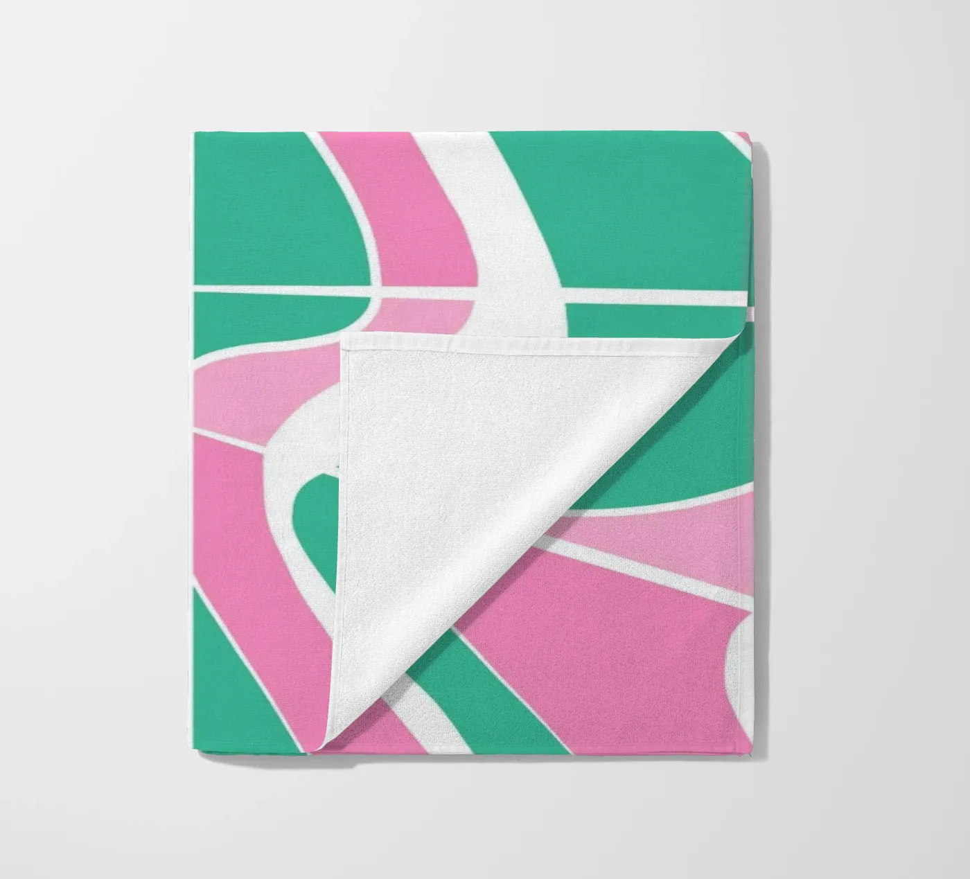 Bizarre Muster 03 Strandtuch von Little Dean