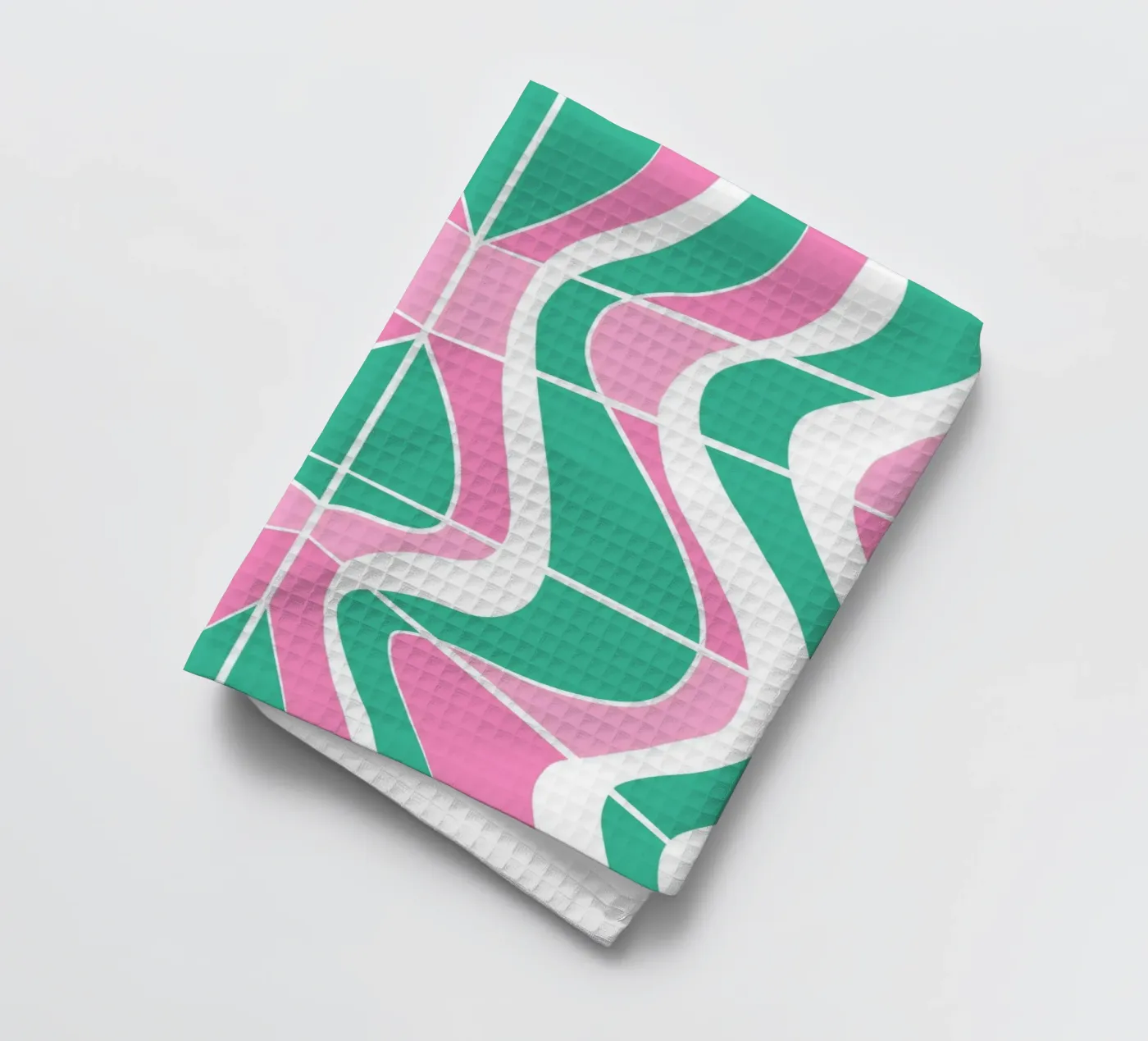 Motif étrange 03 torchon de Little Dean