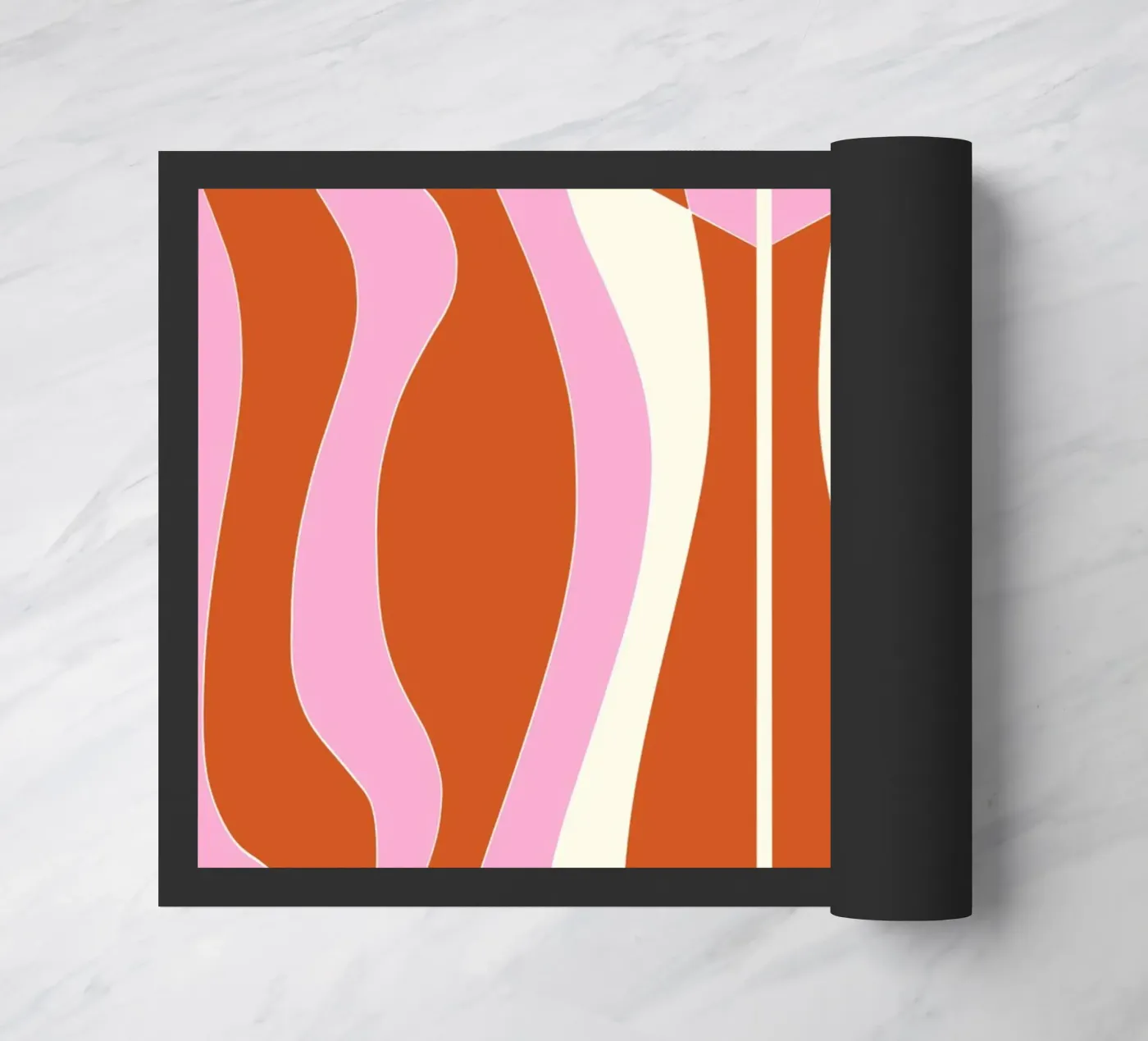 Bizarre Pattern 04 doormat by Little Dean