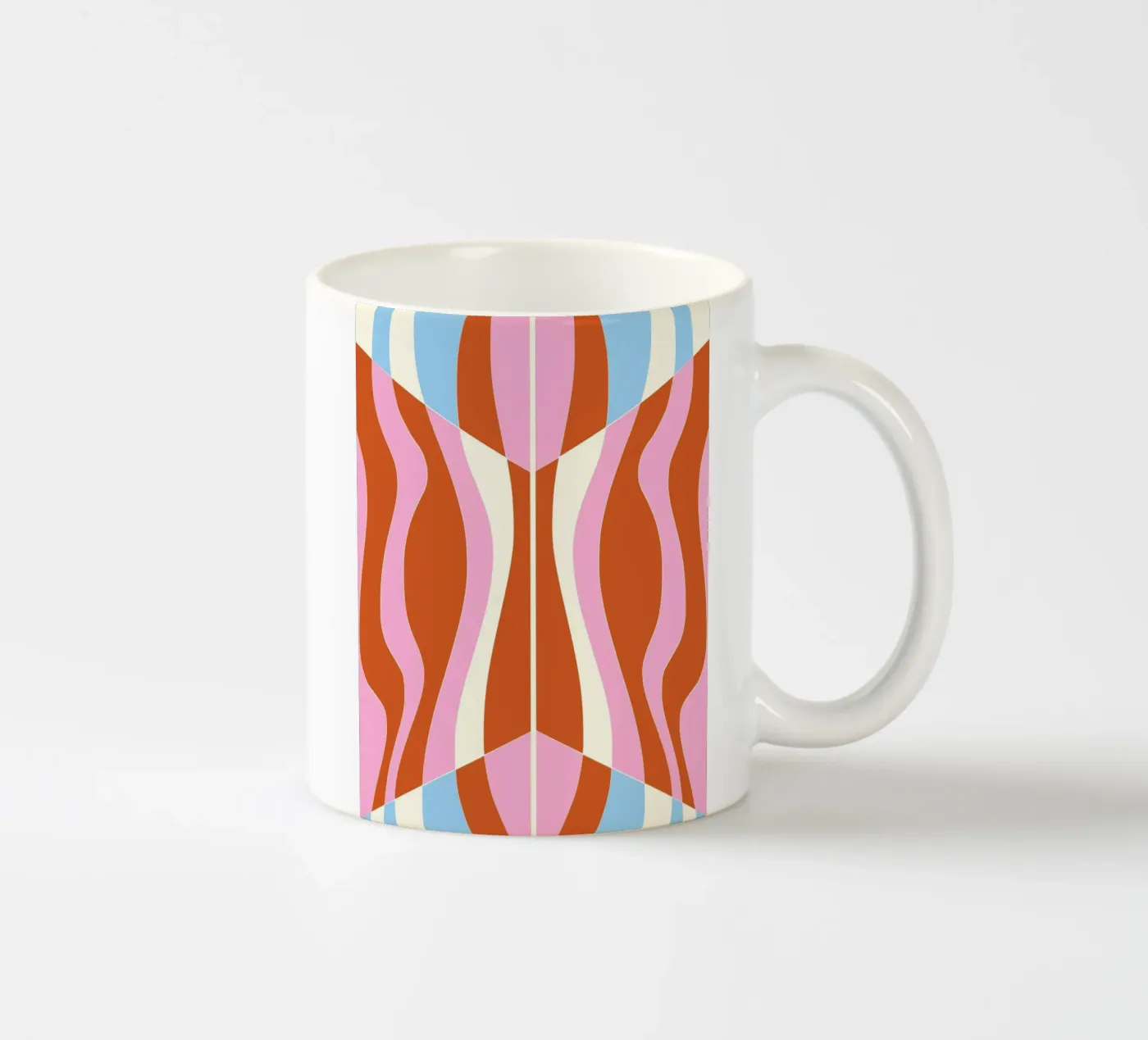 Bizarre Pattern 04 ceramic mug by Little Dean