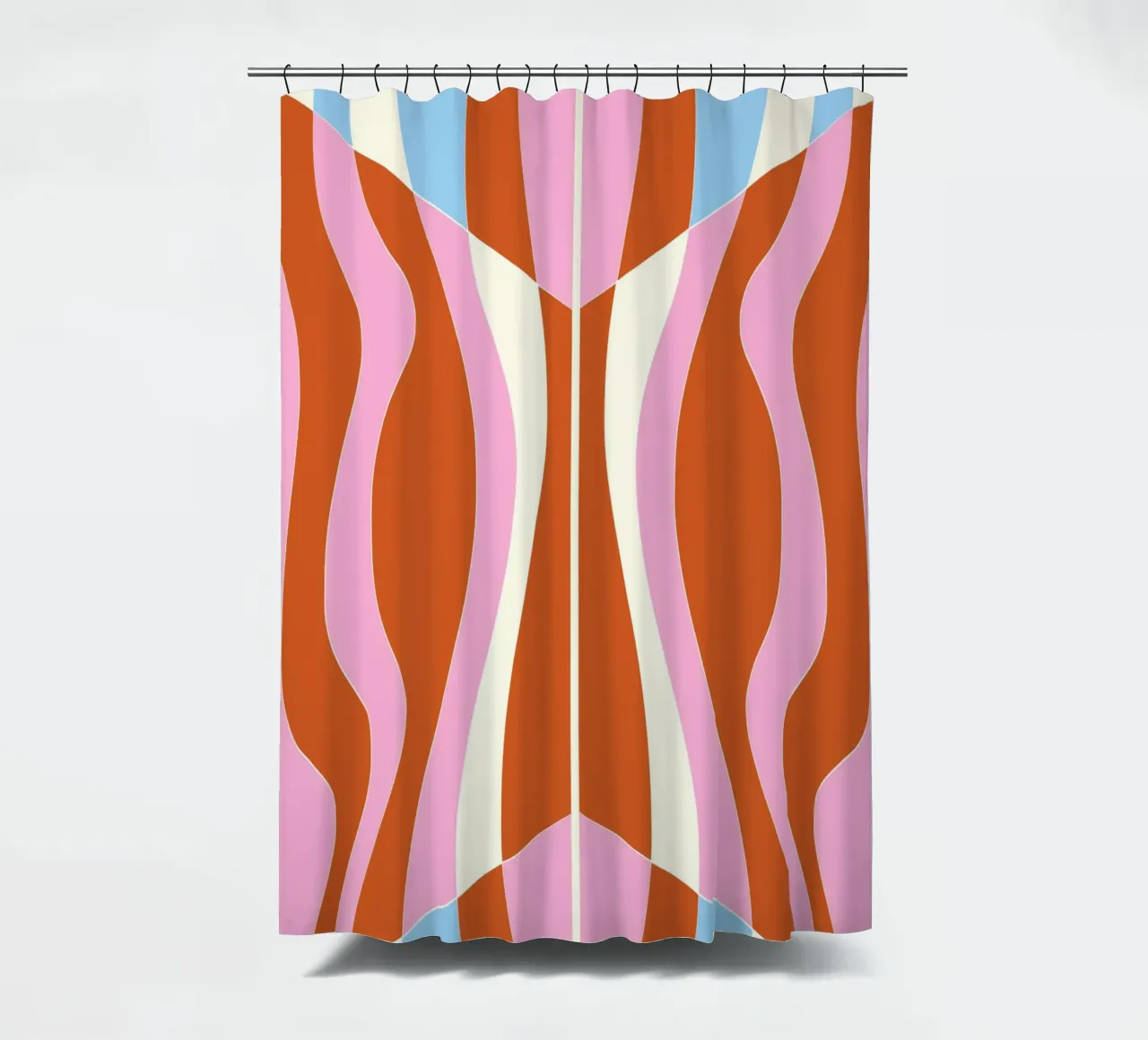 Pattern Bizarre 04 tenda da doccia da Little Dean