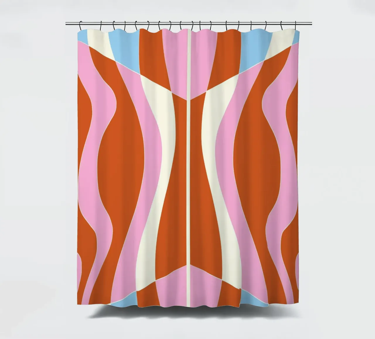 Pattern Bizarre 04 tenda da doccia da Little Dean