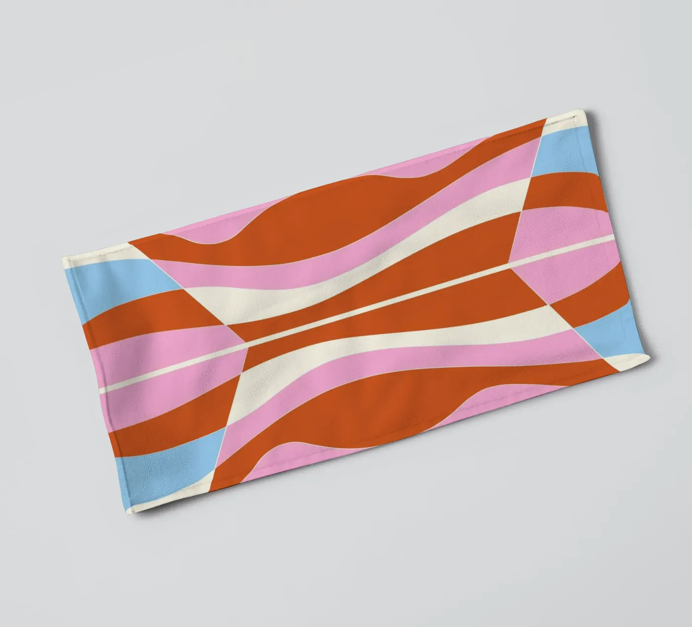 Bizarre Pattern 04 towel by Little Dean