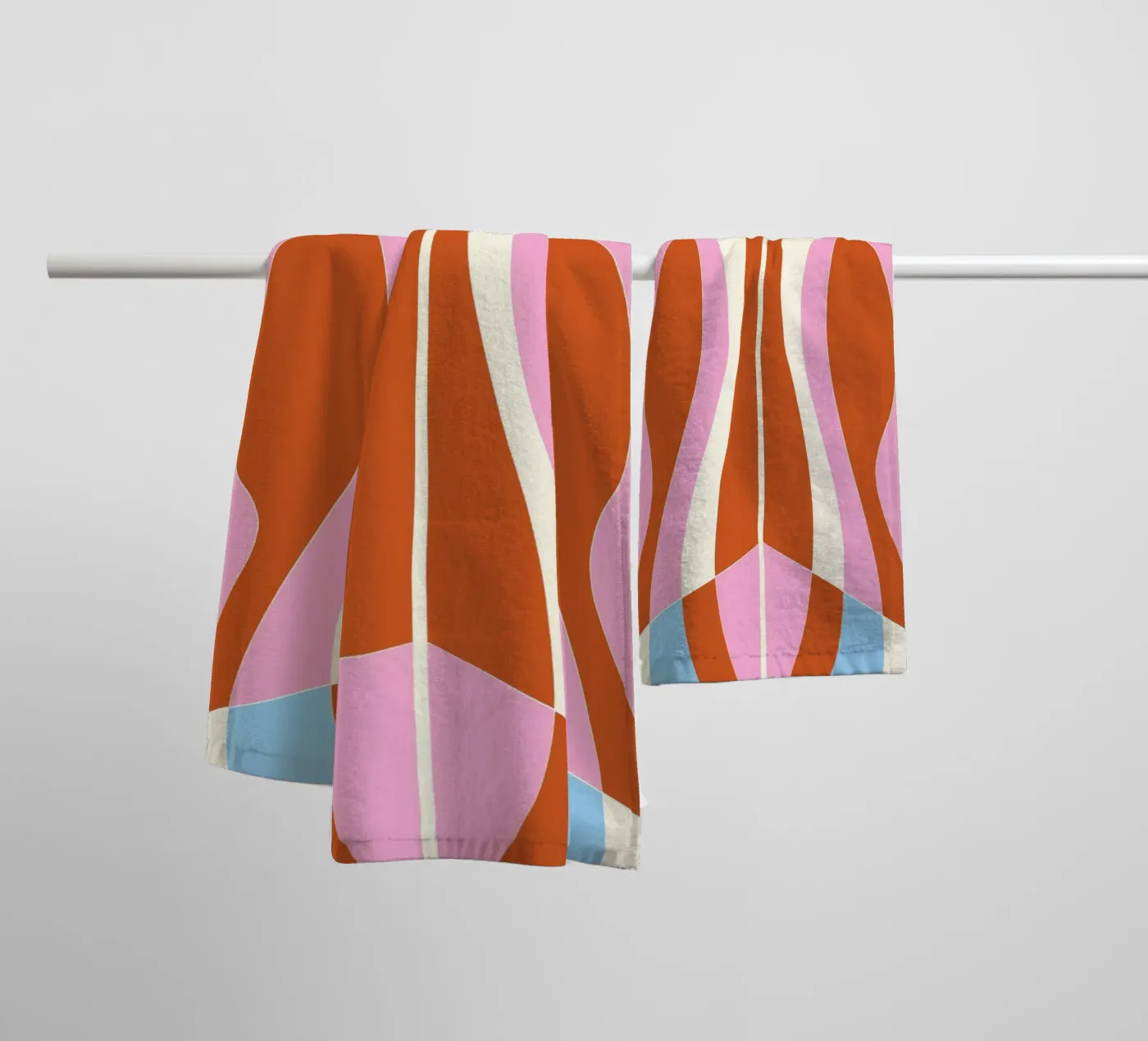 Bizarre Pattern 04 towel by Little Dean