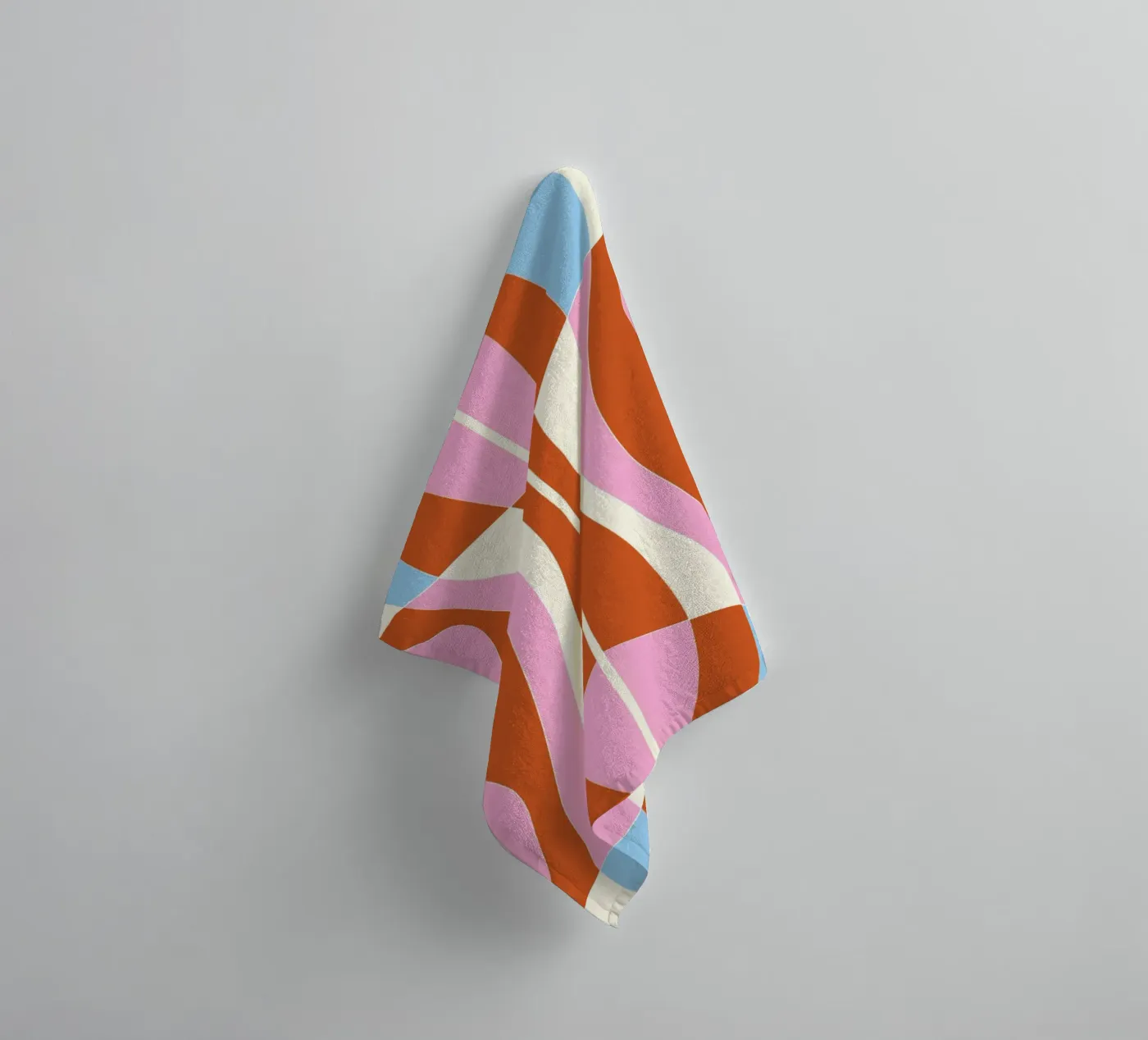 Bizarre Pattern 04 towel by Little Dean