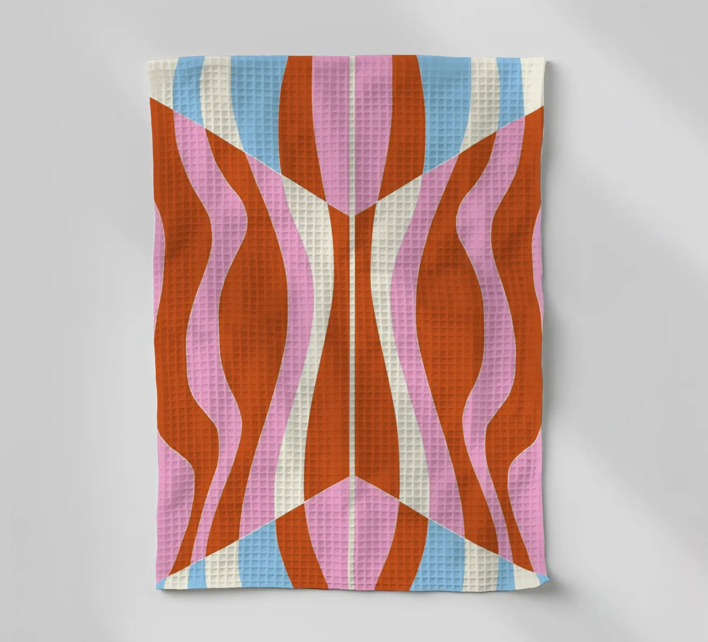 Bizarre Pattern 04 tea towel by Little Dean