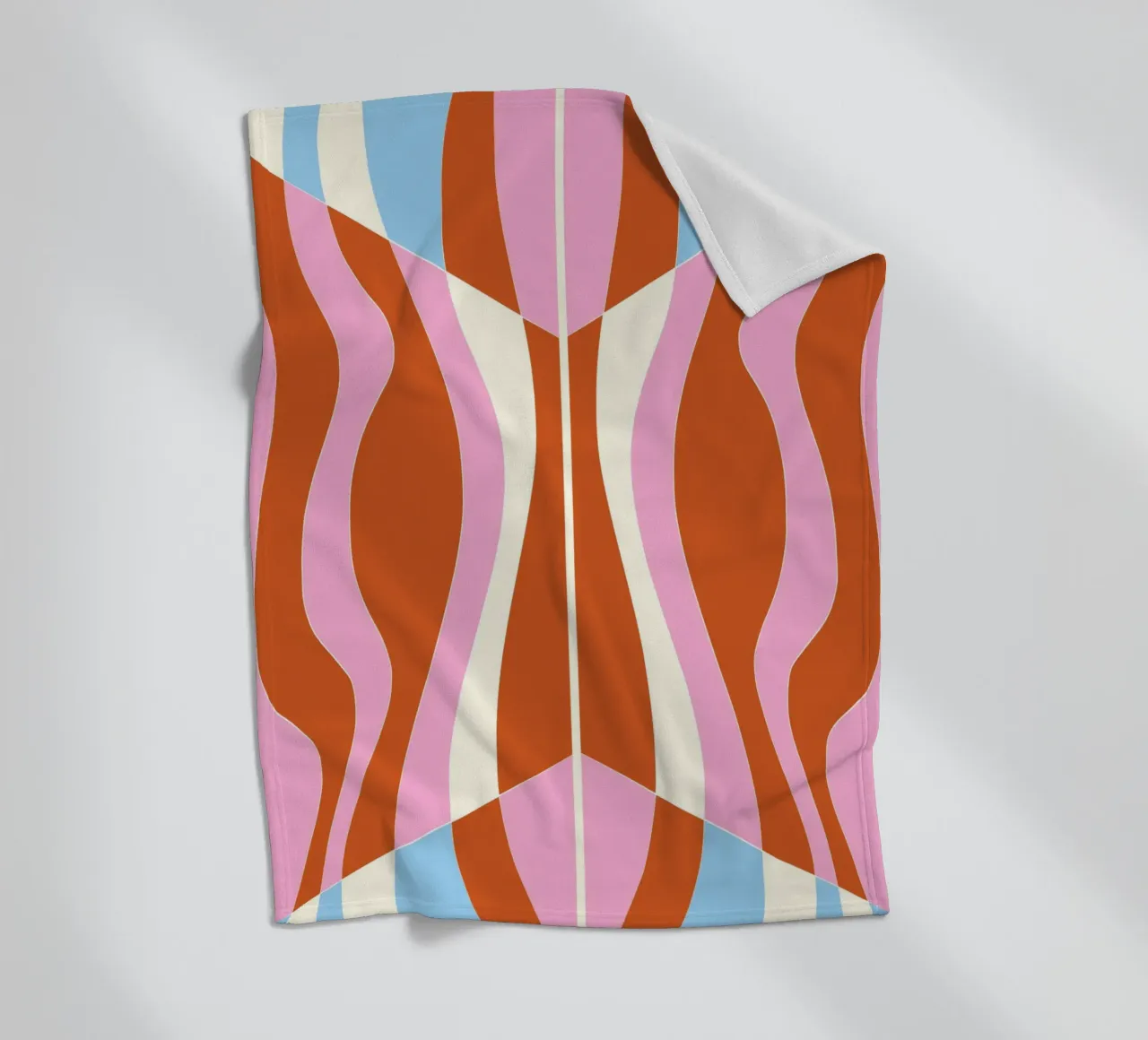 Pattern Bizarre 04 coperta in pile da Little Dean