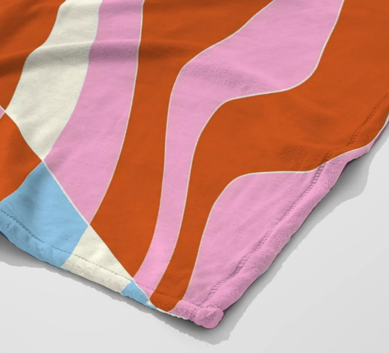 Pattern Bizarre 04 coperta in pile da Little Dean