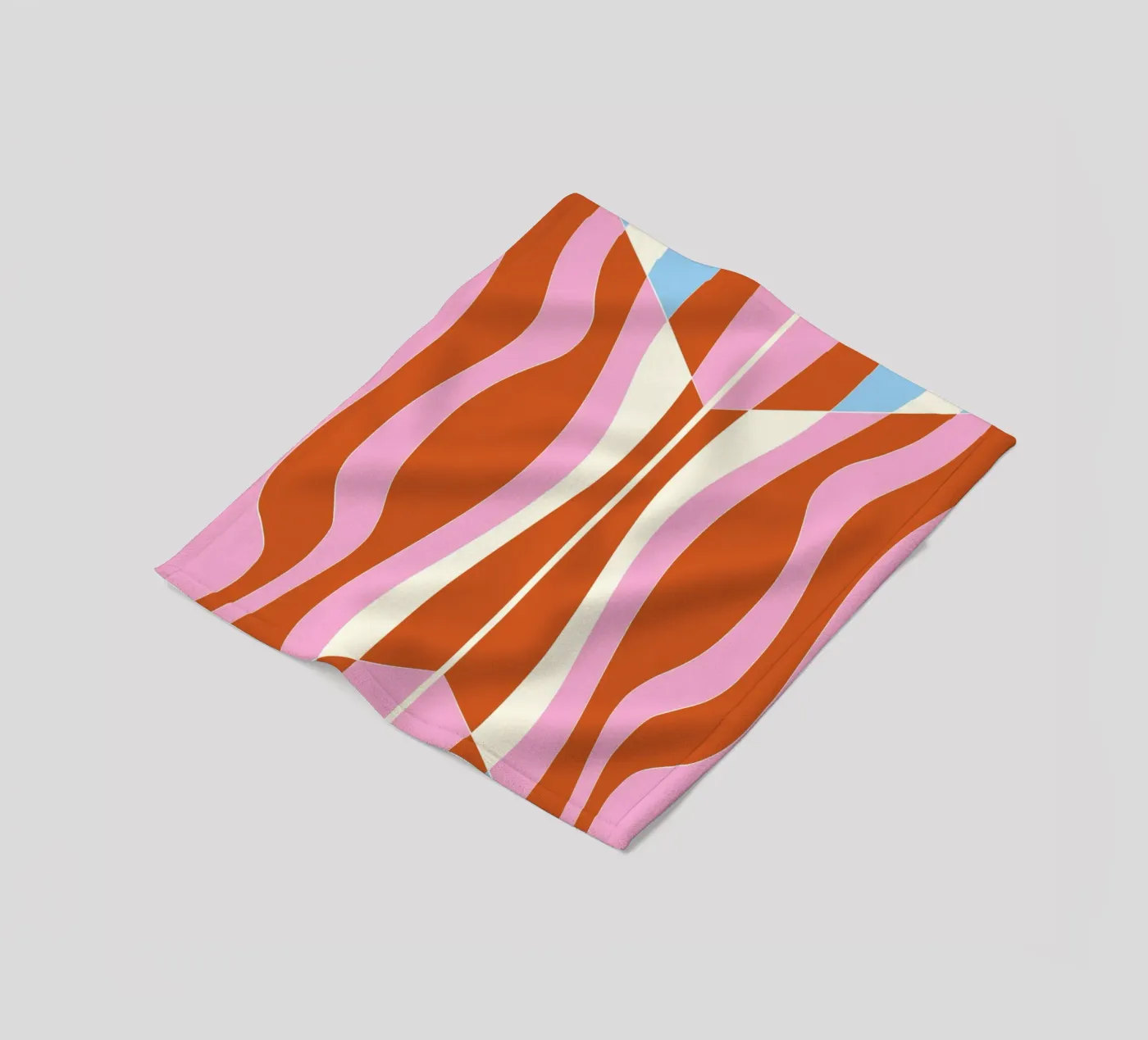 Pattern Bizarre 04 coperta in pile da Little Dean