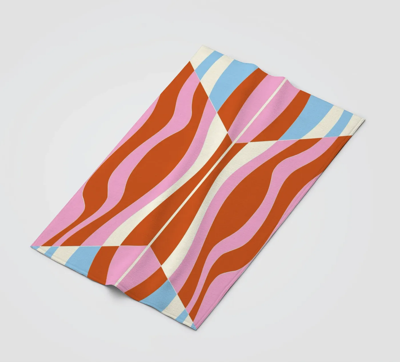 Pattern Bizarre 04 coperta in pile da Little Dean