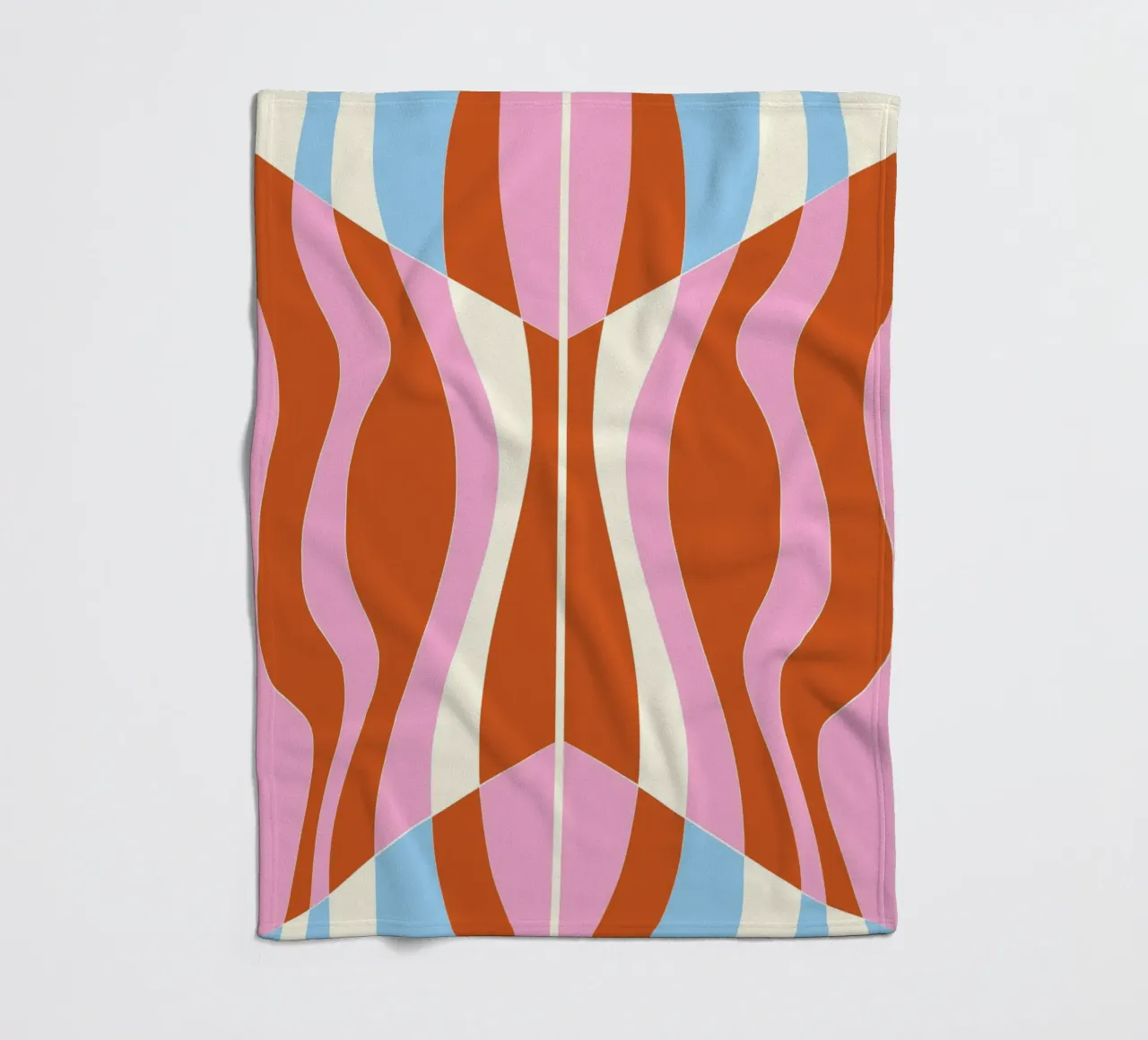 Pattern Bizarre 04 coperta in pile da Little Dean