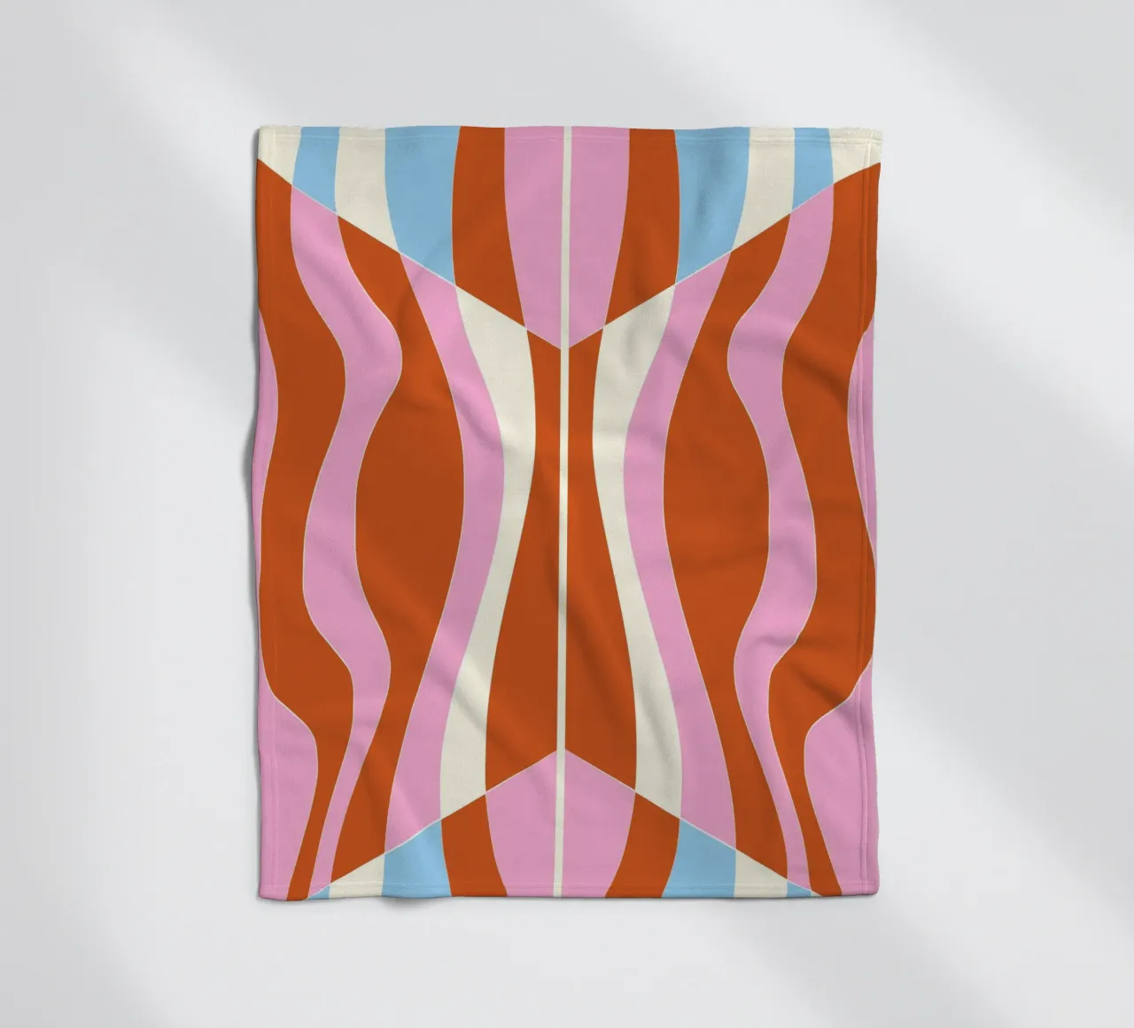 Pattern Bizarre 04 coperta in pile da Little Dean