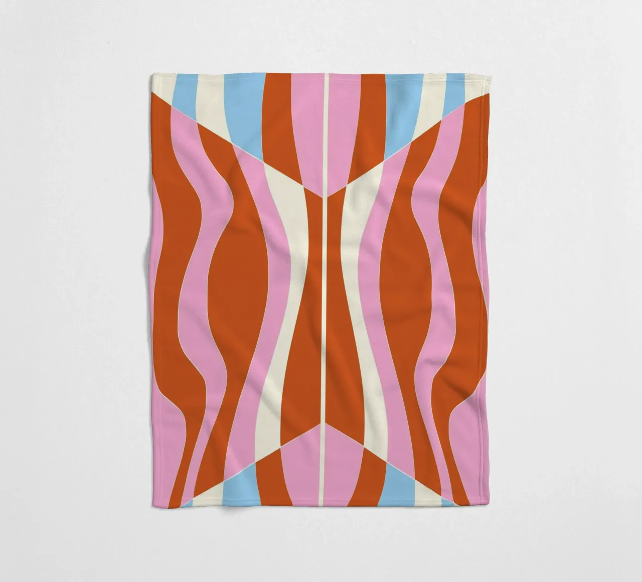 Pattern Bizarre 04 coperta in pile da Little Dean