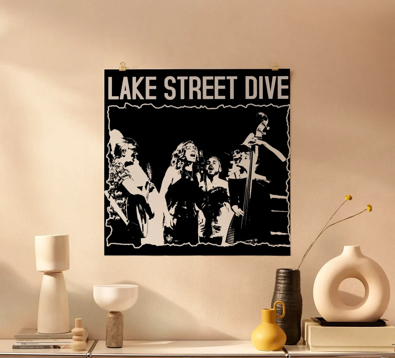Maglietta Street Dive Nero poster da sophielouise.designs